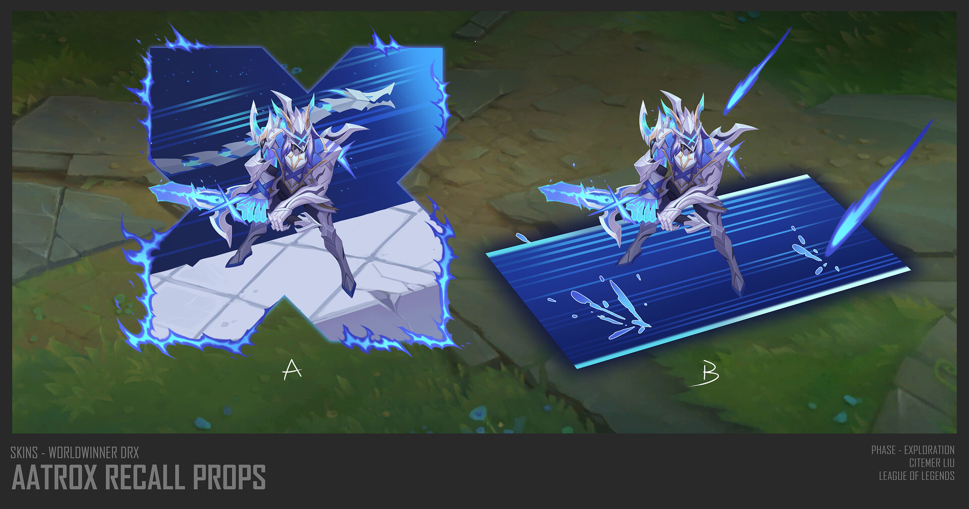 IDHAU on X: Concept art and alternative versions of skins   / X