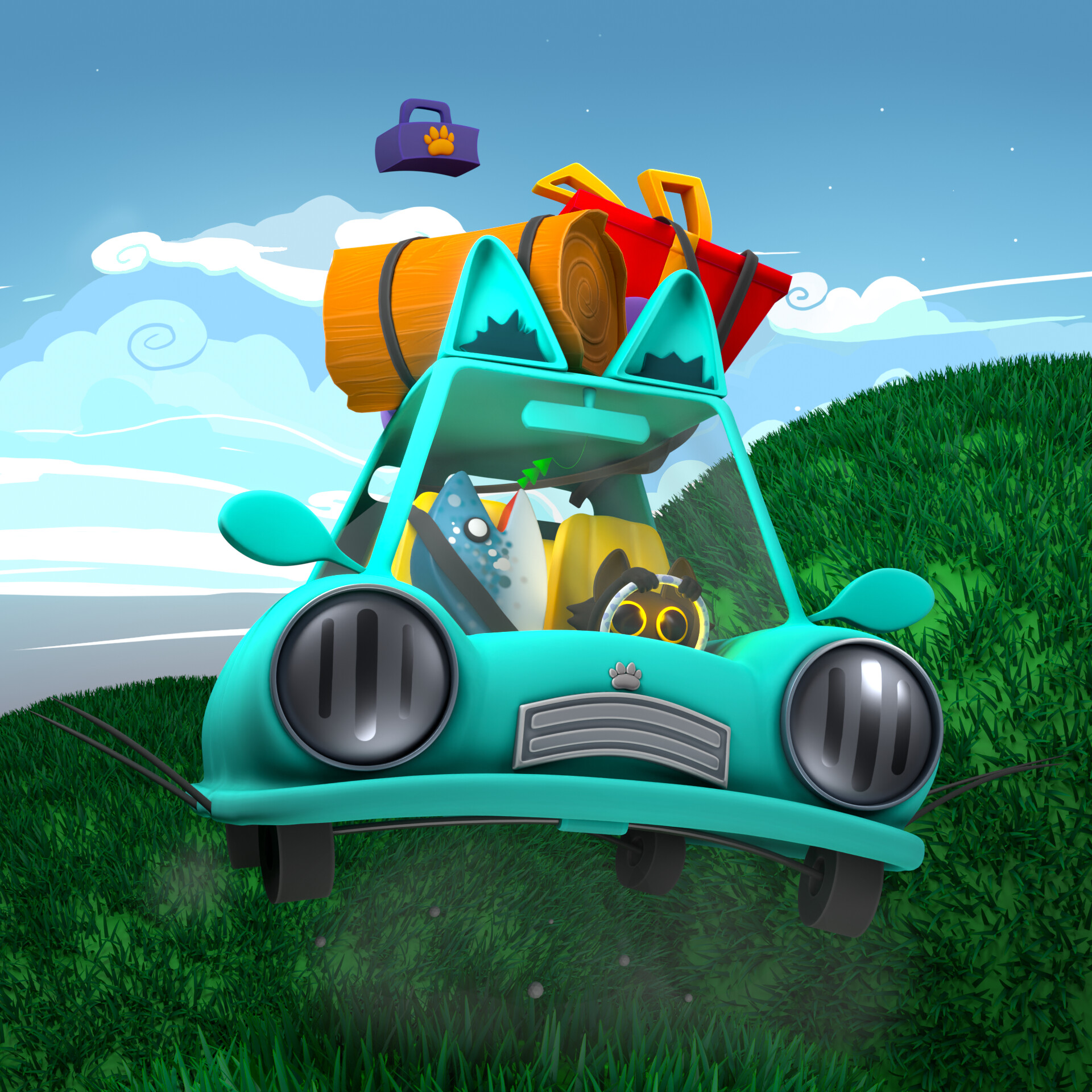 ArtStation Purr Mobile