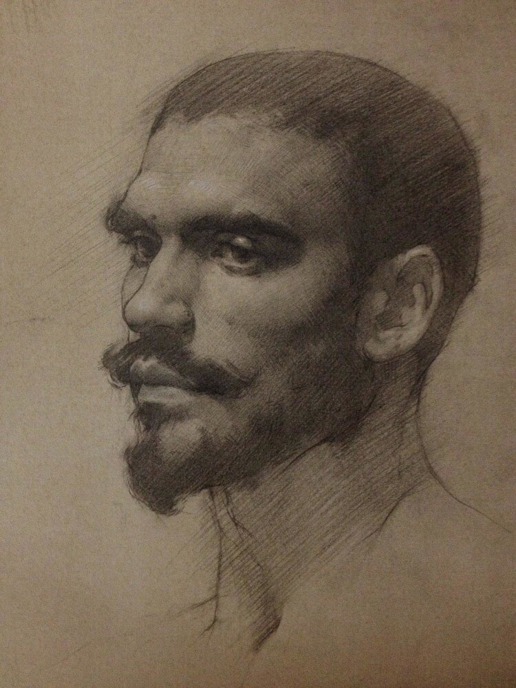 ArtStation - Portrait of Pedro