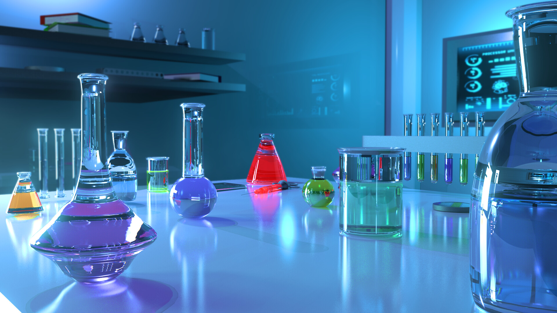 ArtStation - Modern Lab