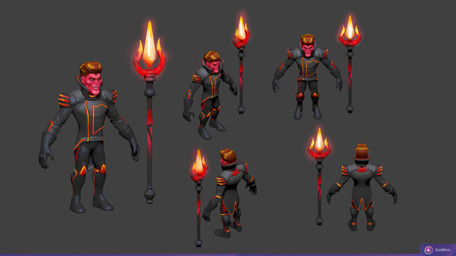 Dimitroff 3D concepts. The body shape of ZooBDo characters in general are inspired in Disney Infinity body proportions.