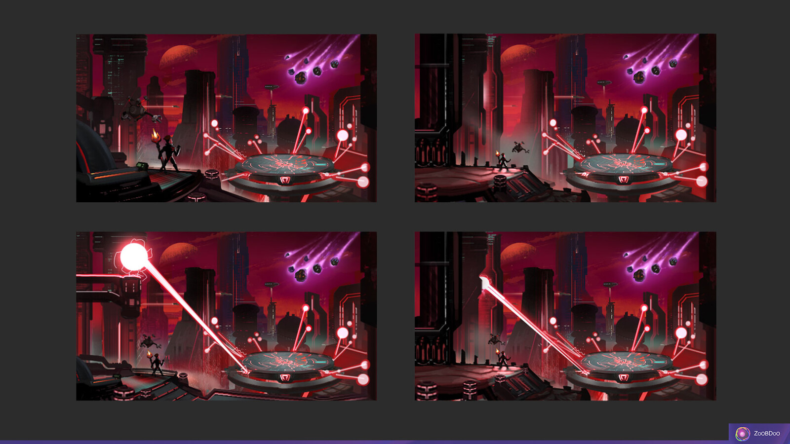 First Concept Variations for the scene.