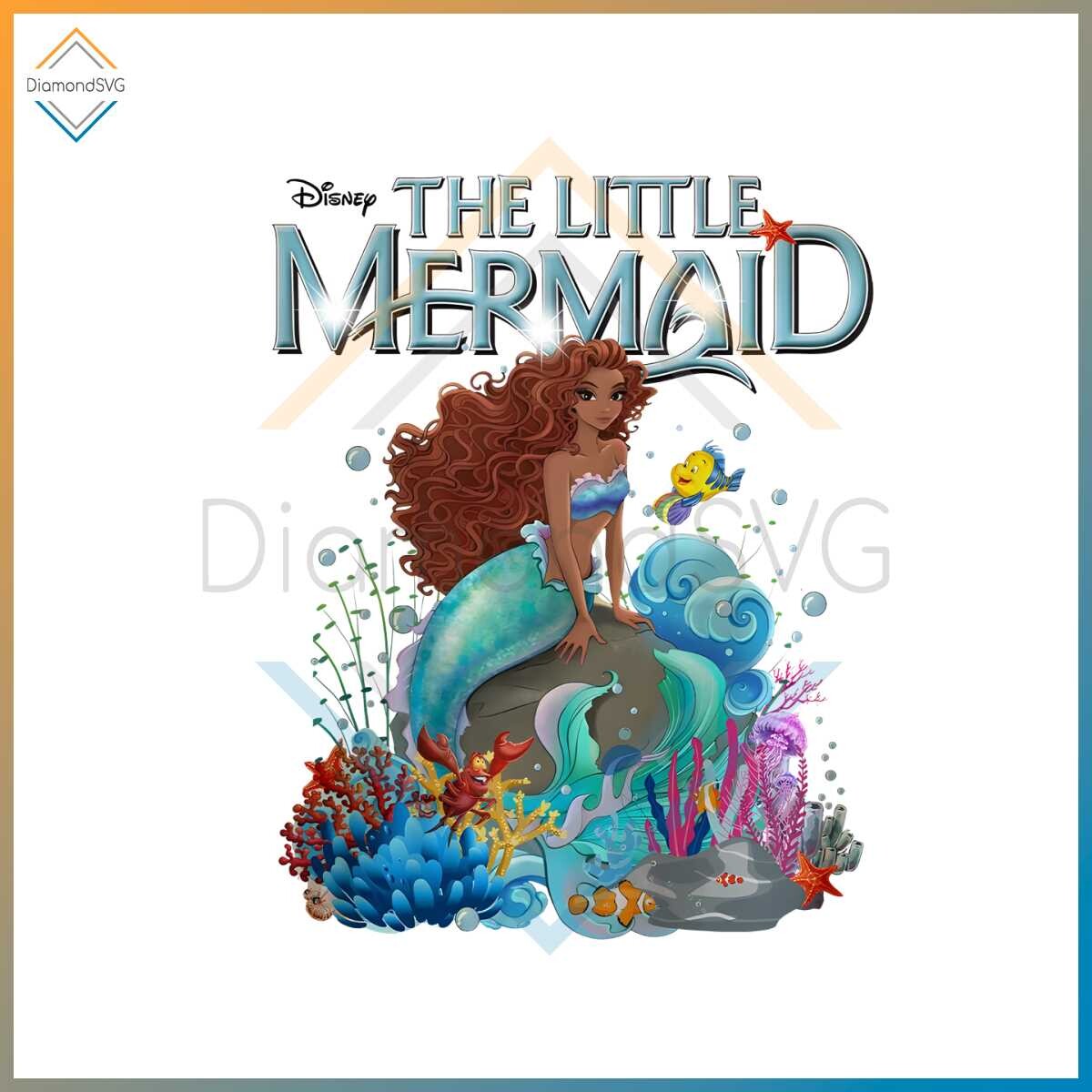 Artstation the little mermaid black girl magic png silhouette files