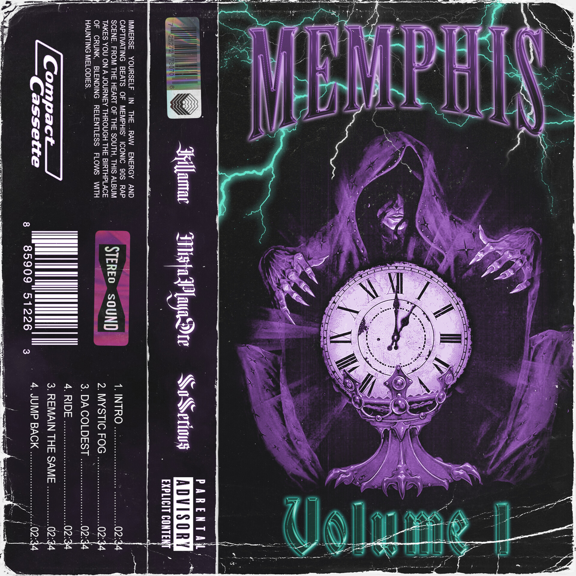 ArtStation 90s Cassette Album Cover Design artstation-90s-cassette-album-cover-design