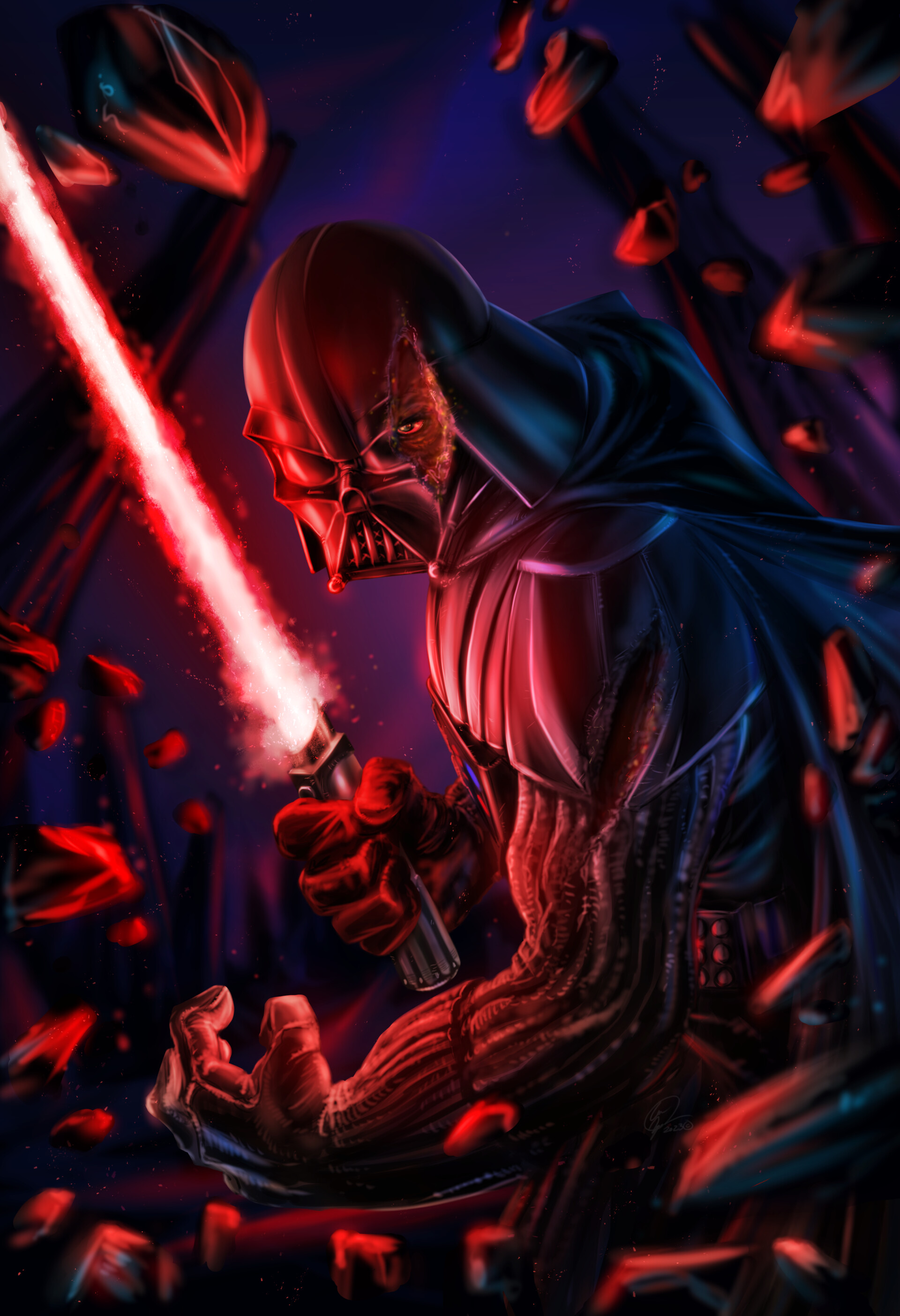 Artstation darth vader