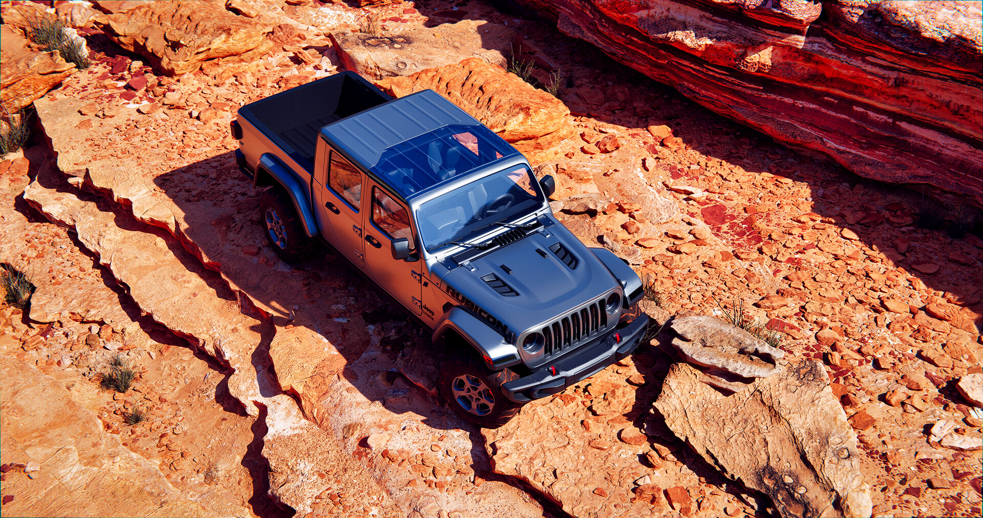 Justin jacobs jeep gladiator and ford bronco with clearlidz top