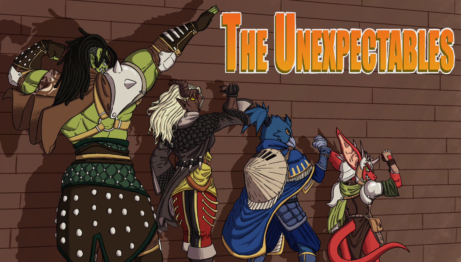 ArtStation - Fanart: The Unexpectables, Cover Art