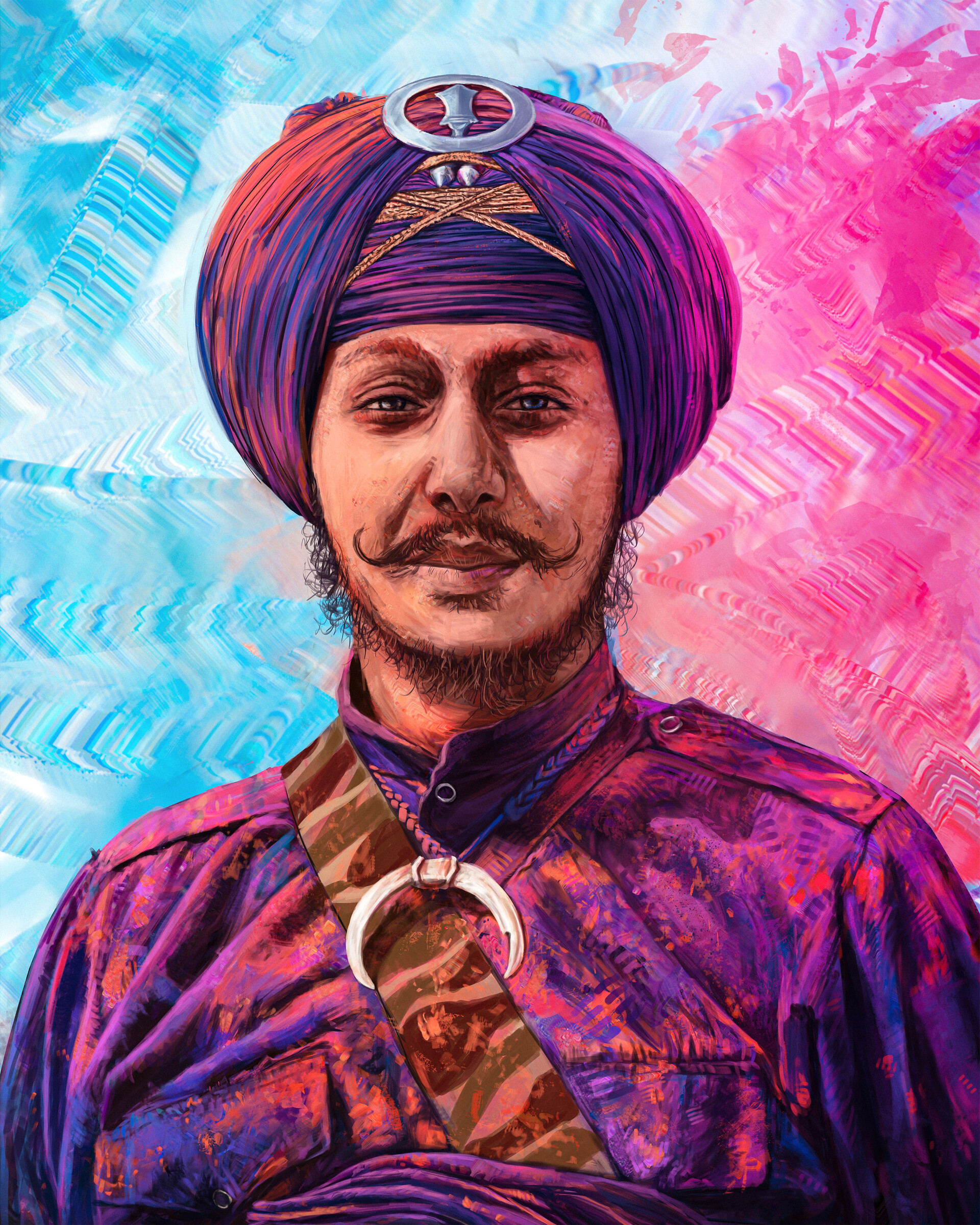 ArtStation Nihang singh Holla Mohalla