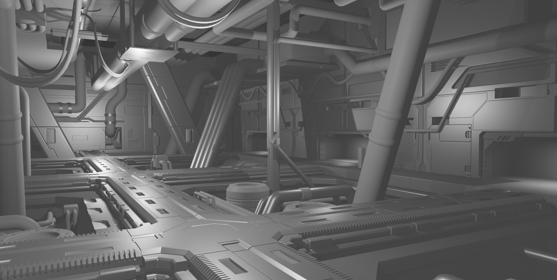 ArtStation - factory interior