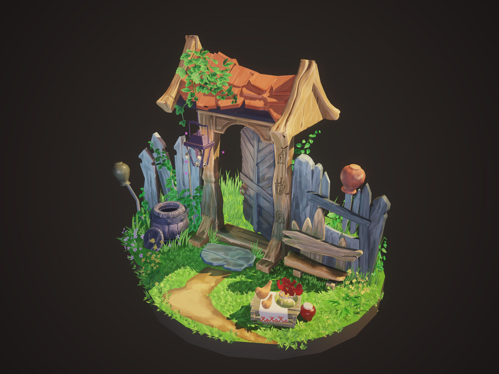 ArtStation School Project Art Test