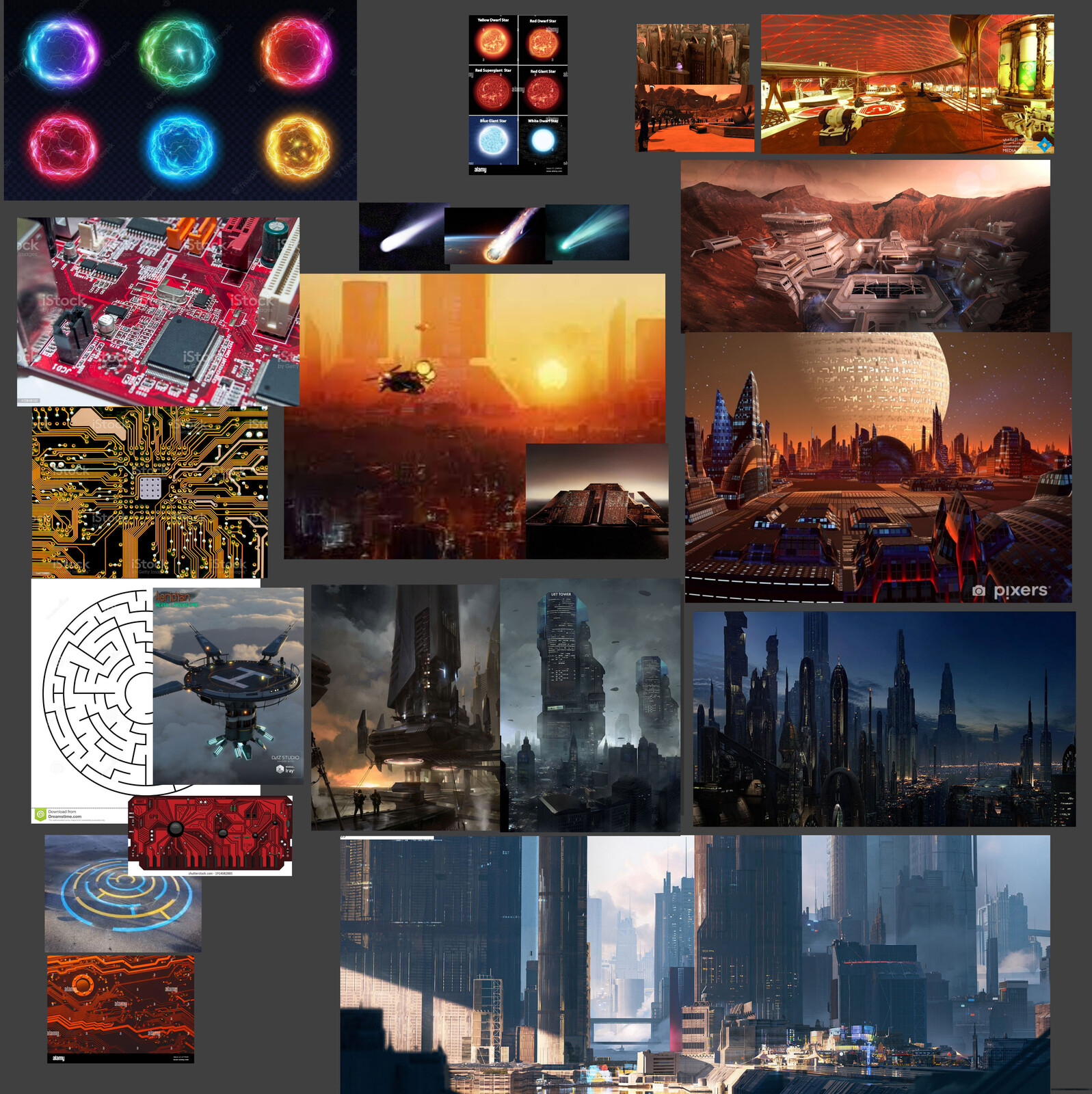 Bogdanoff's World Moodboard.