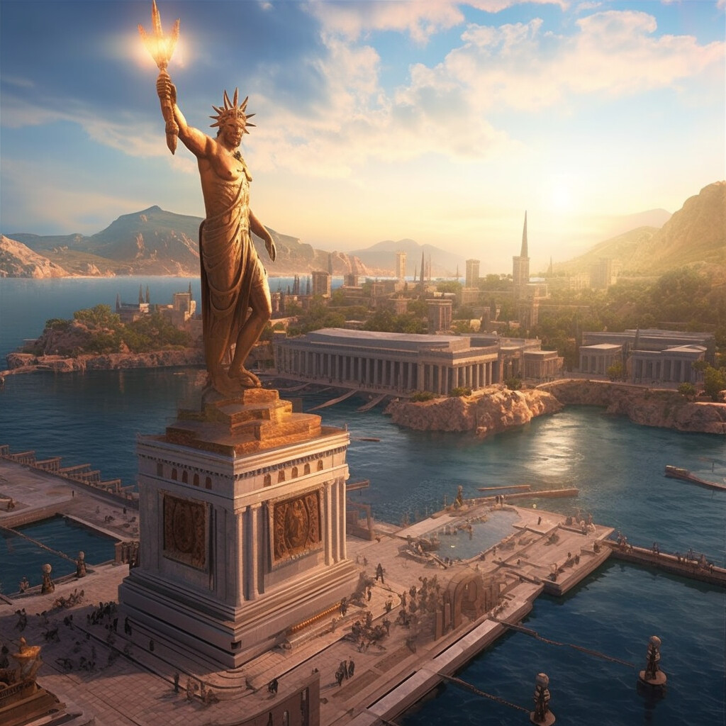 ArtStation - Colossus of Rhodes