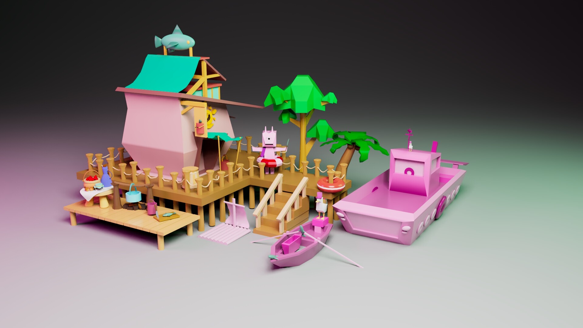 ArtStation - 3D game assets