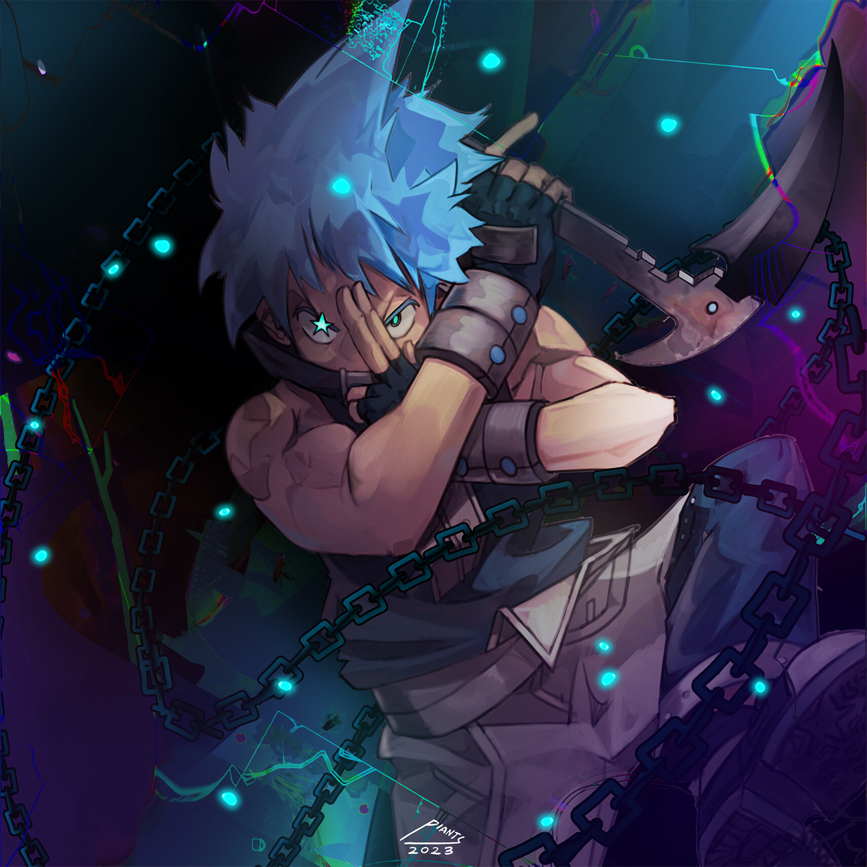 ArtStation 049 blackstar / soul eater