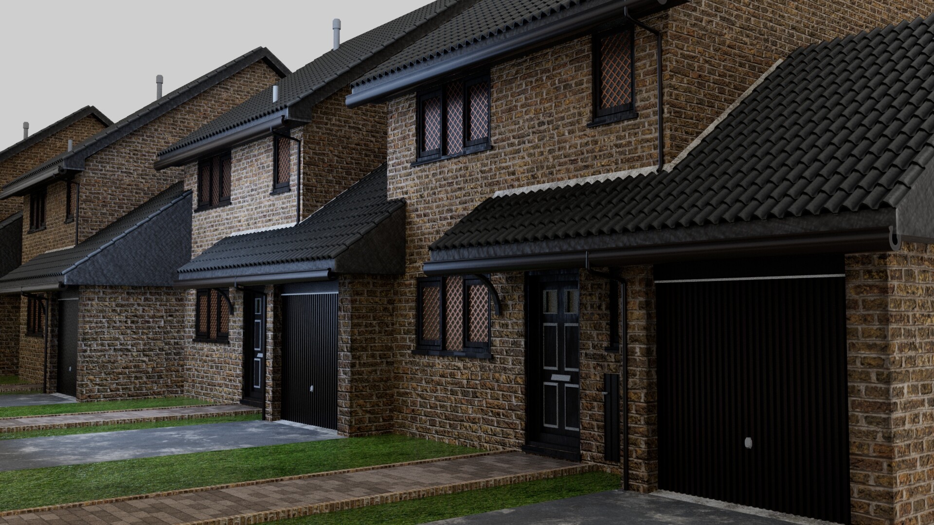 ArtStation Dursley`s House Harry Potter