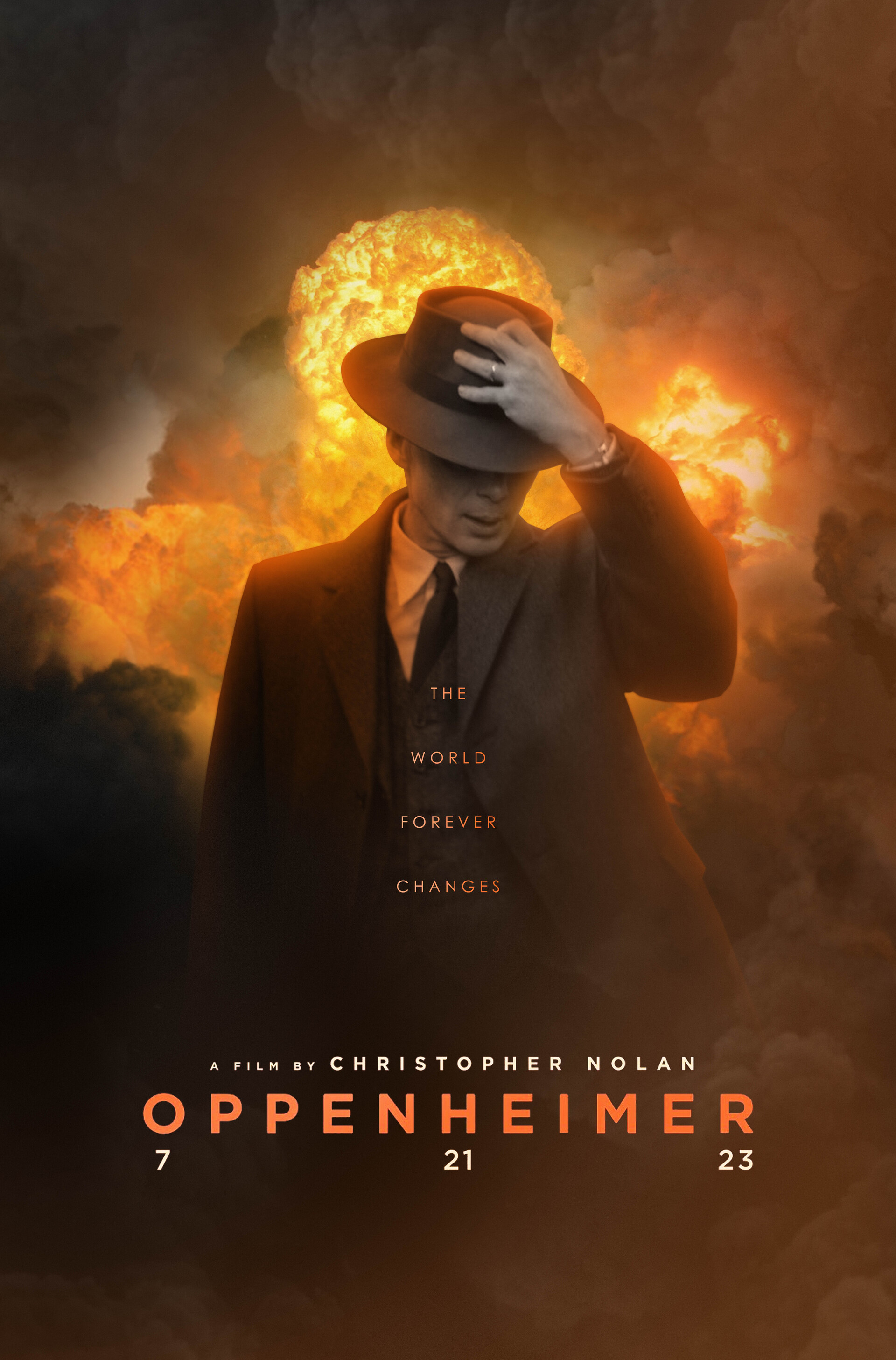 ArtStation Oppenheimer 2023 Movie Poster