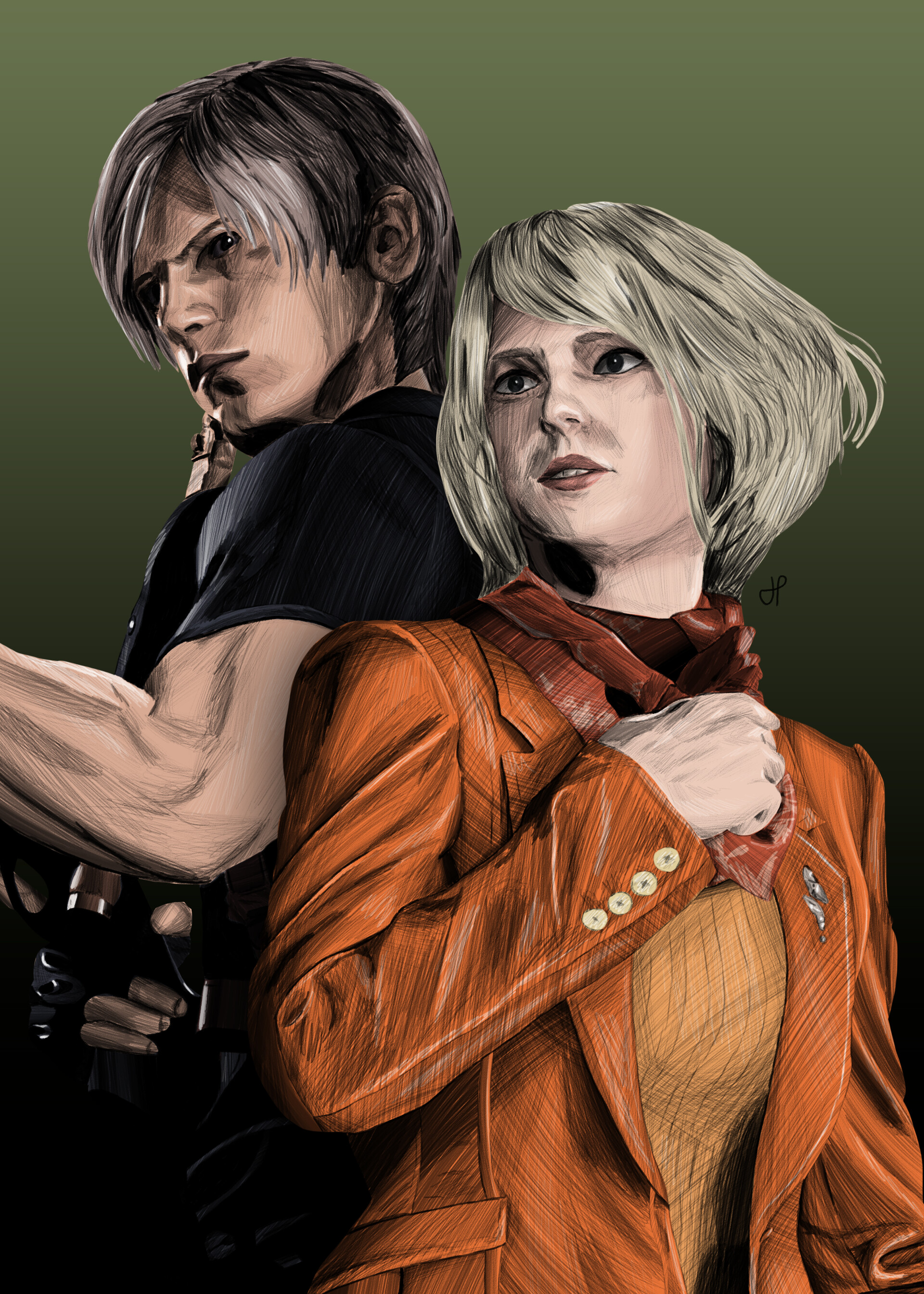 ArtStation - Ashley Graham : Resident Evil 4 Remake (Fan Art)