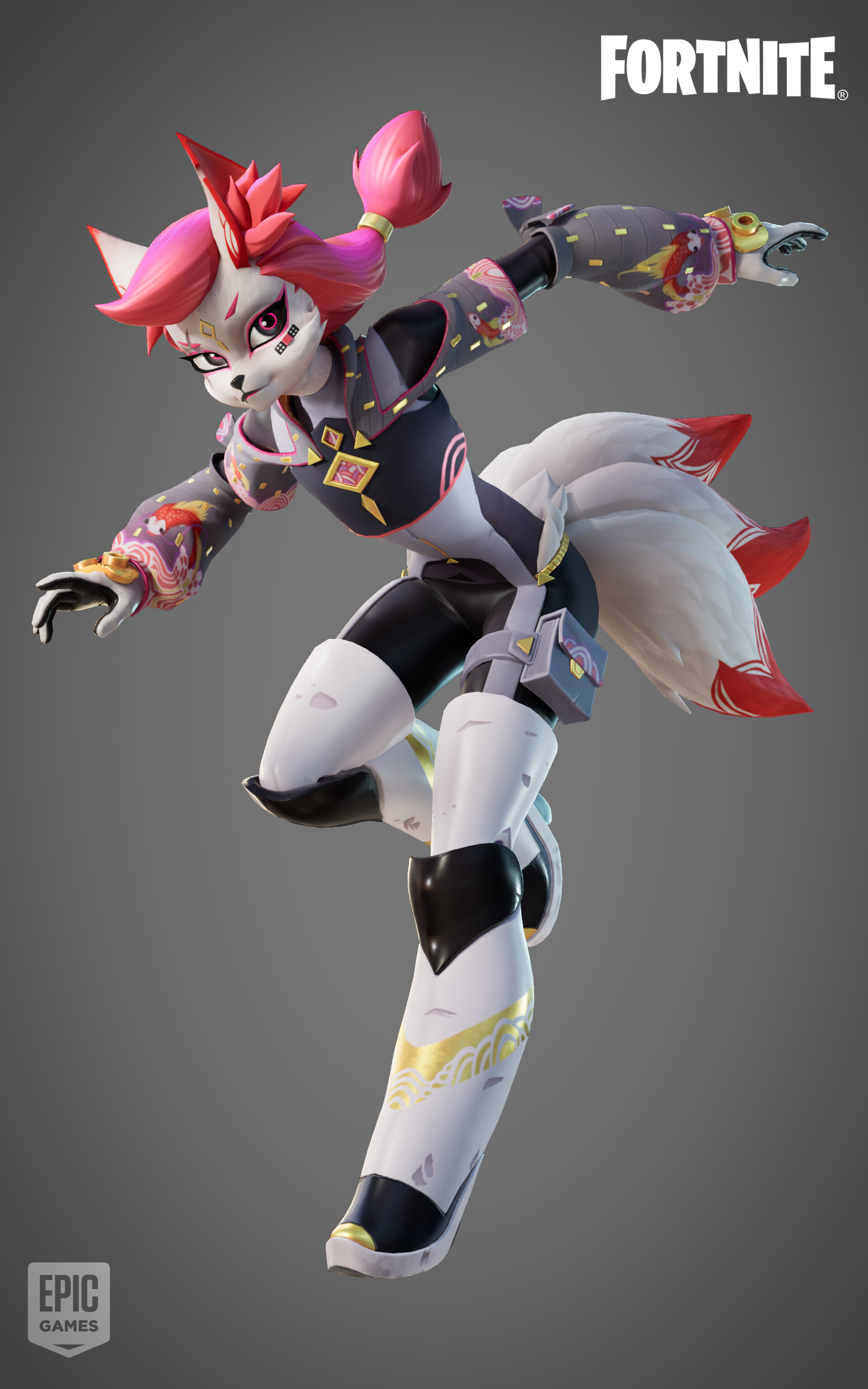 Emily Solomon Fortnite Kimiko FiveTails Skin