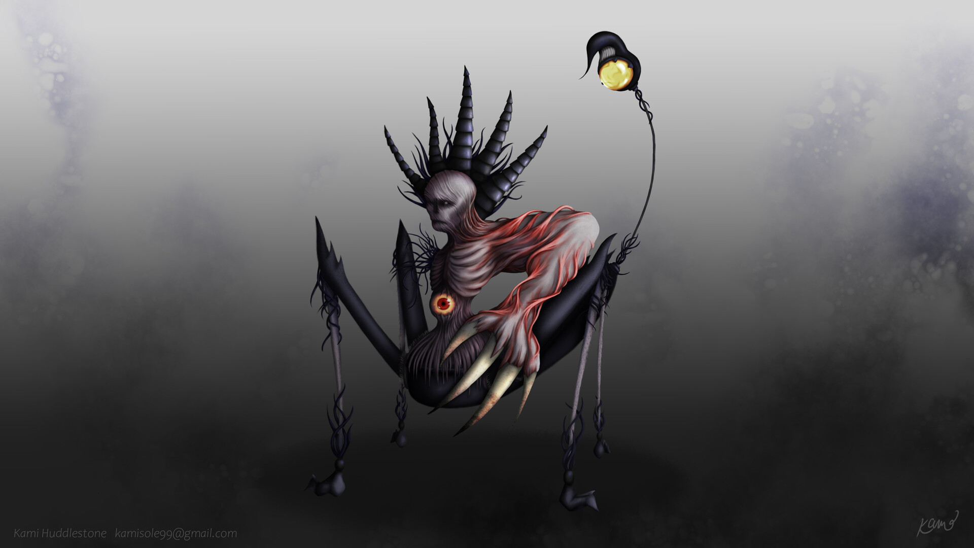 ArtStation - Resident Evil inspired monster concept