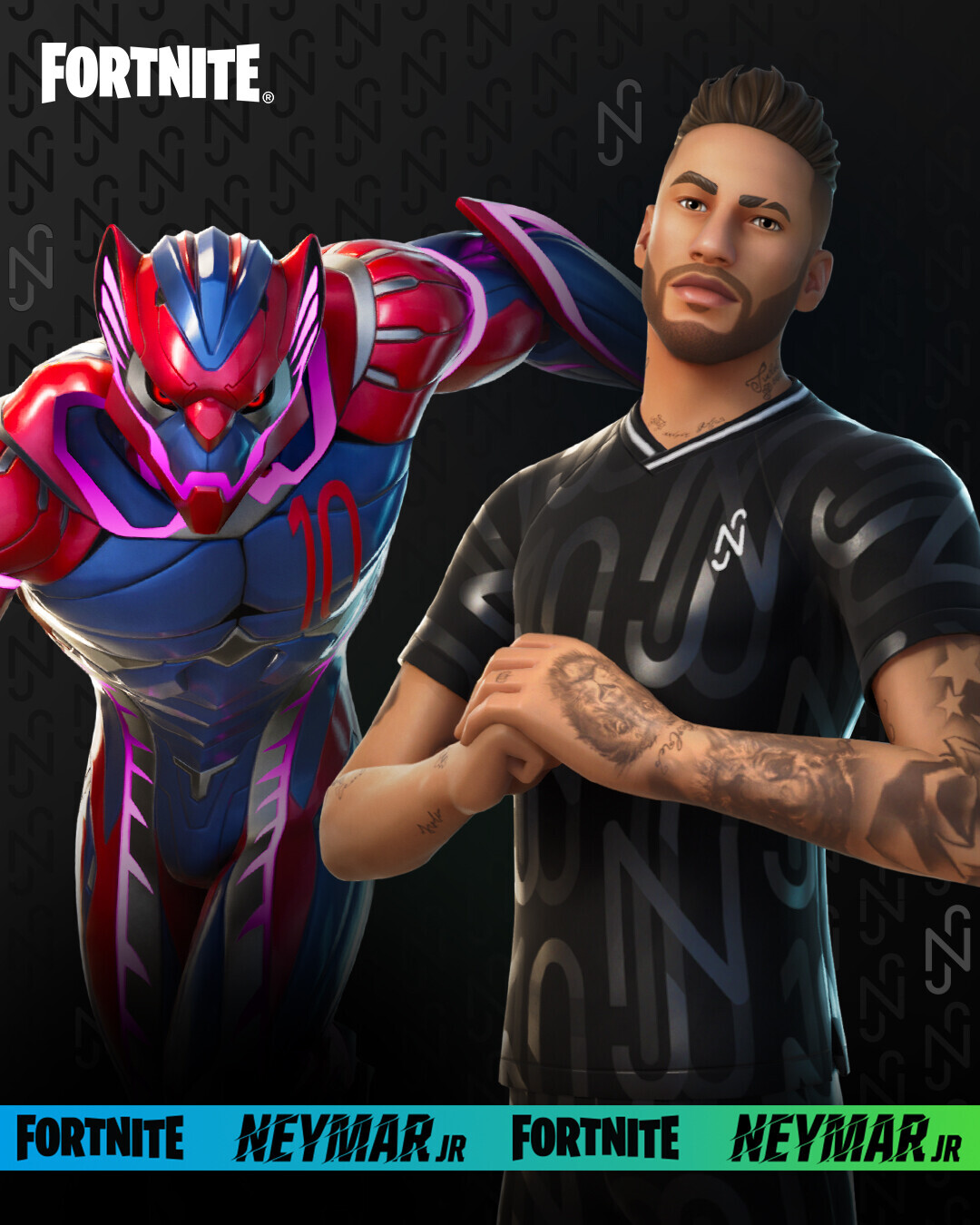 ArtStation - Fortnite - Neymar Jr