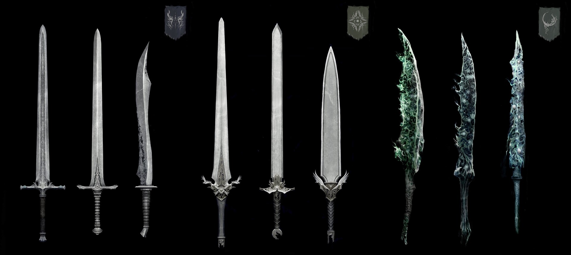 Artstation Rpg Sword Concepts