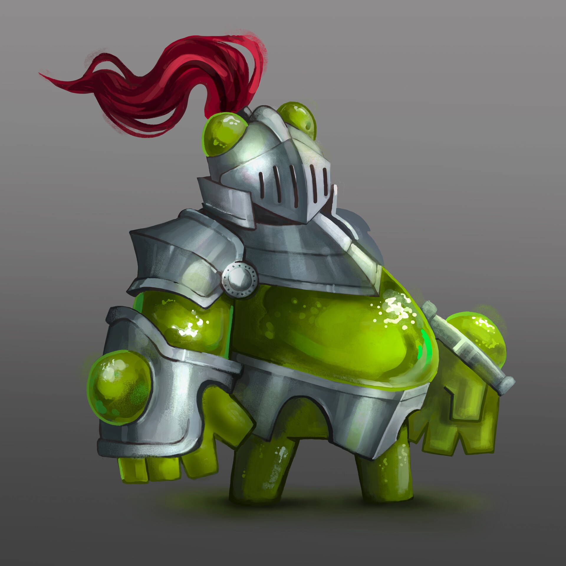 ArtStation - Gummy knight