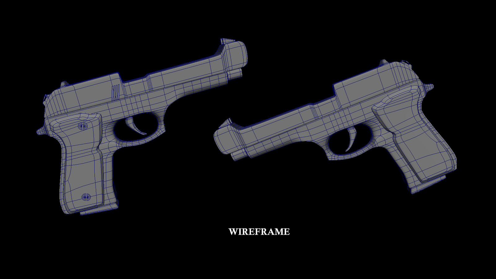 Gun Wireframe