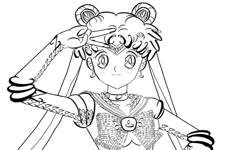 ArtStation - Sailor Moon - Type
