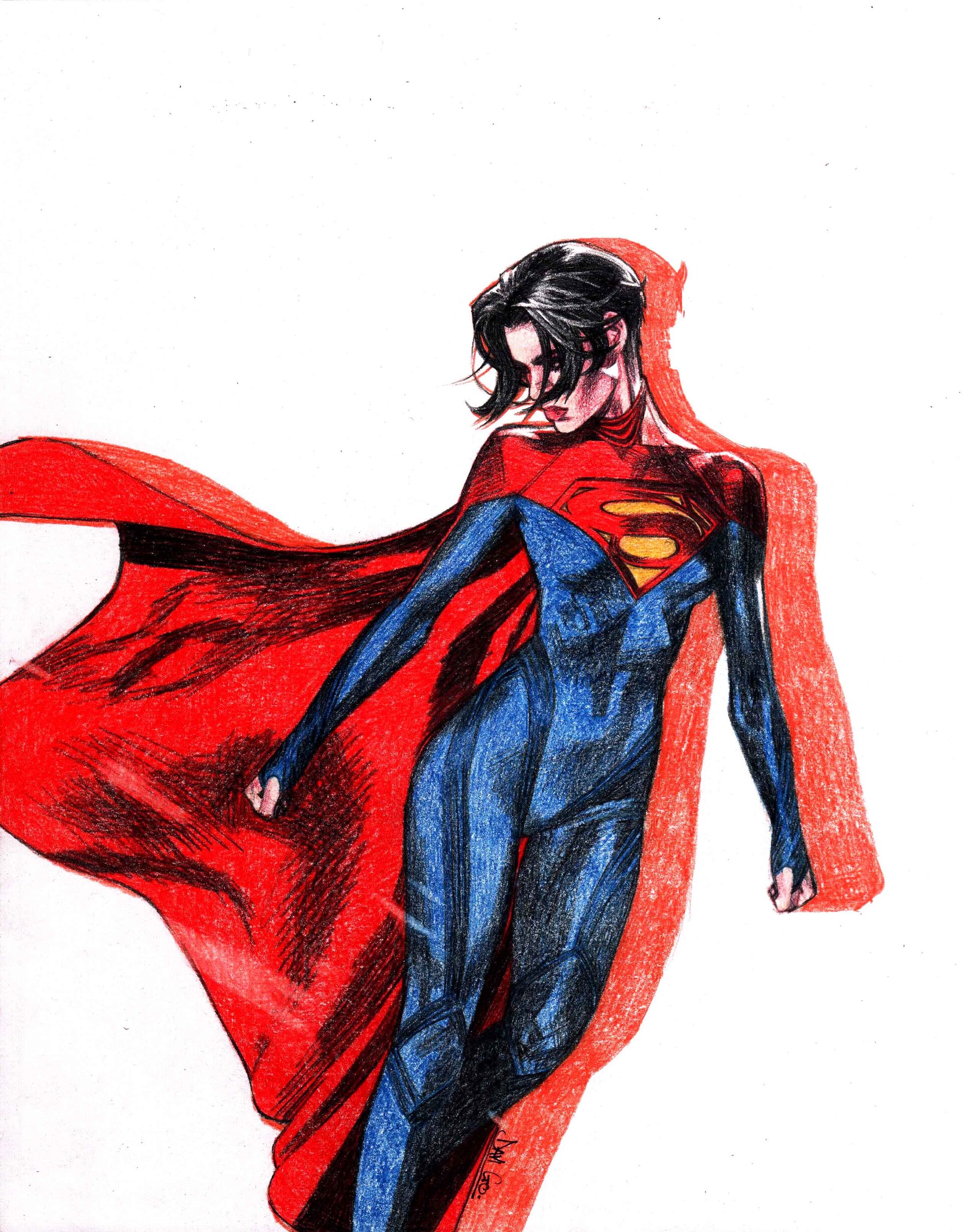 ArtStation Supergirl, The Flash Movie