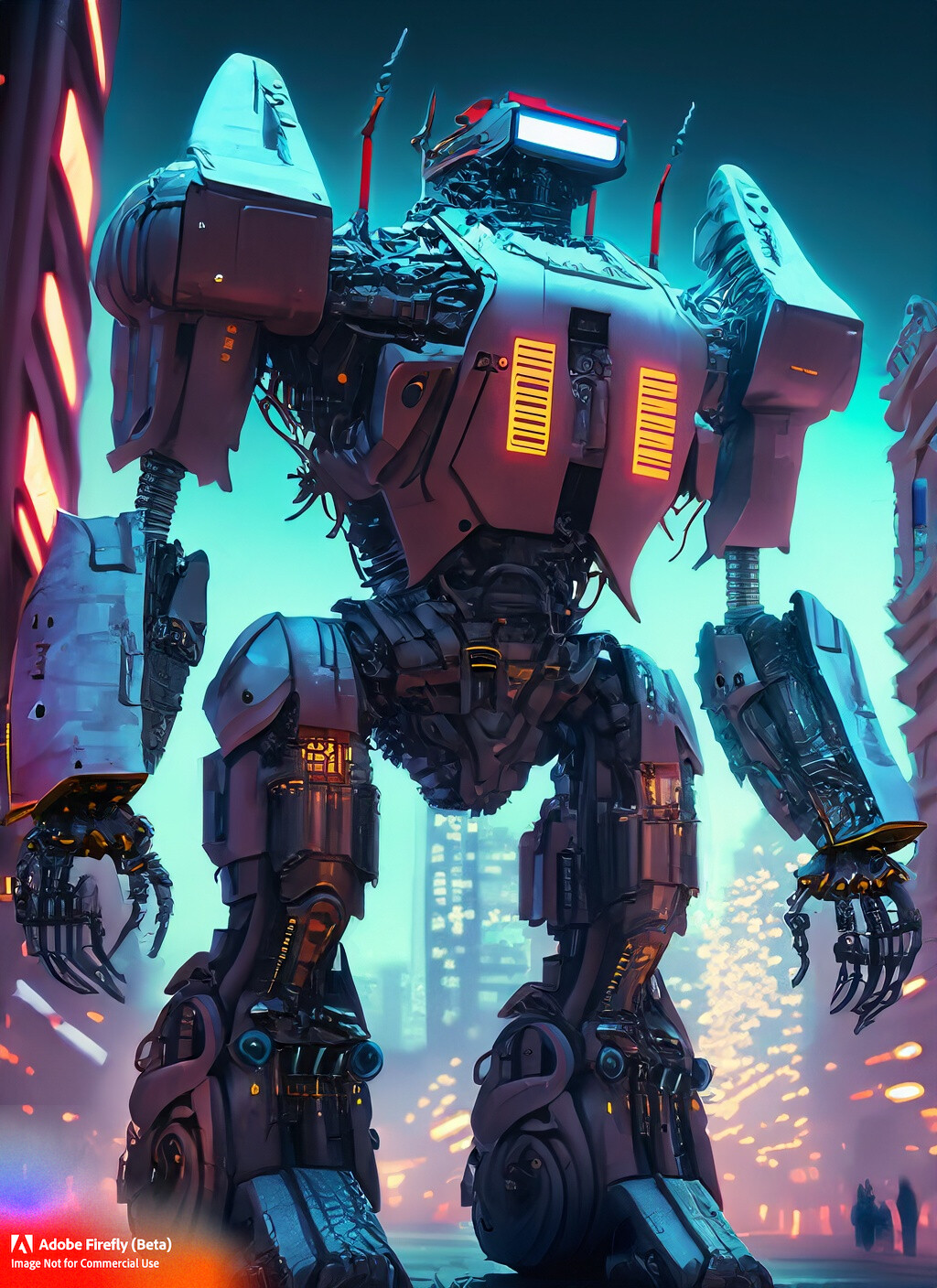 AI Art. Giant Robot by AkaFelix on DeviantArt