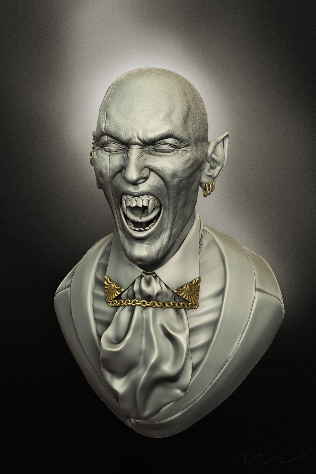 Clay version from zbrush