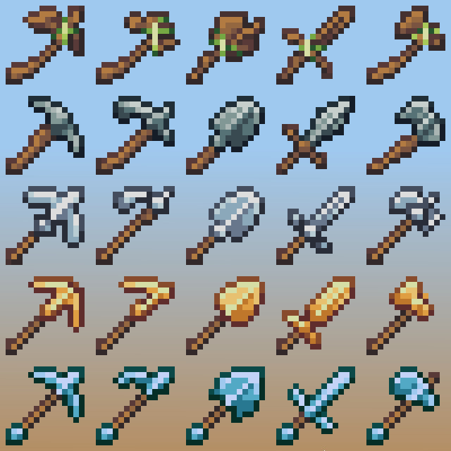 ArtStation - Minecraft items