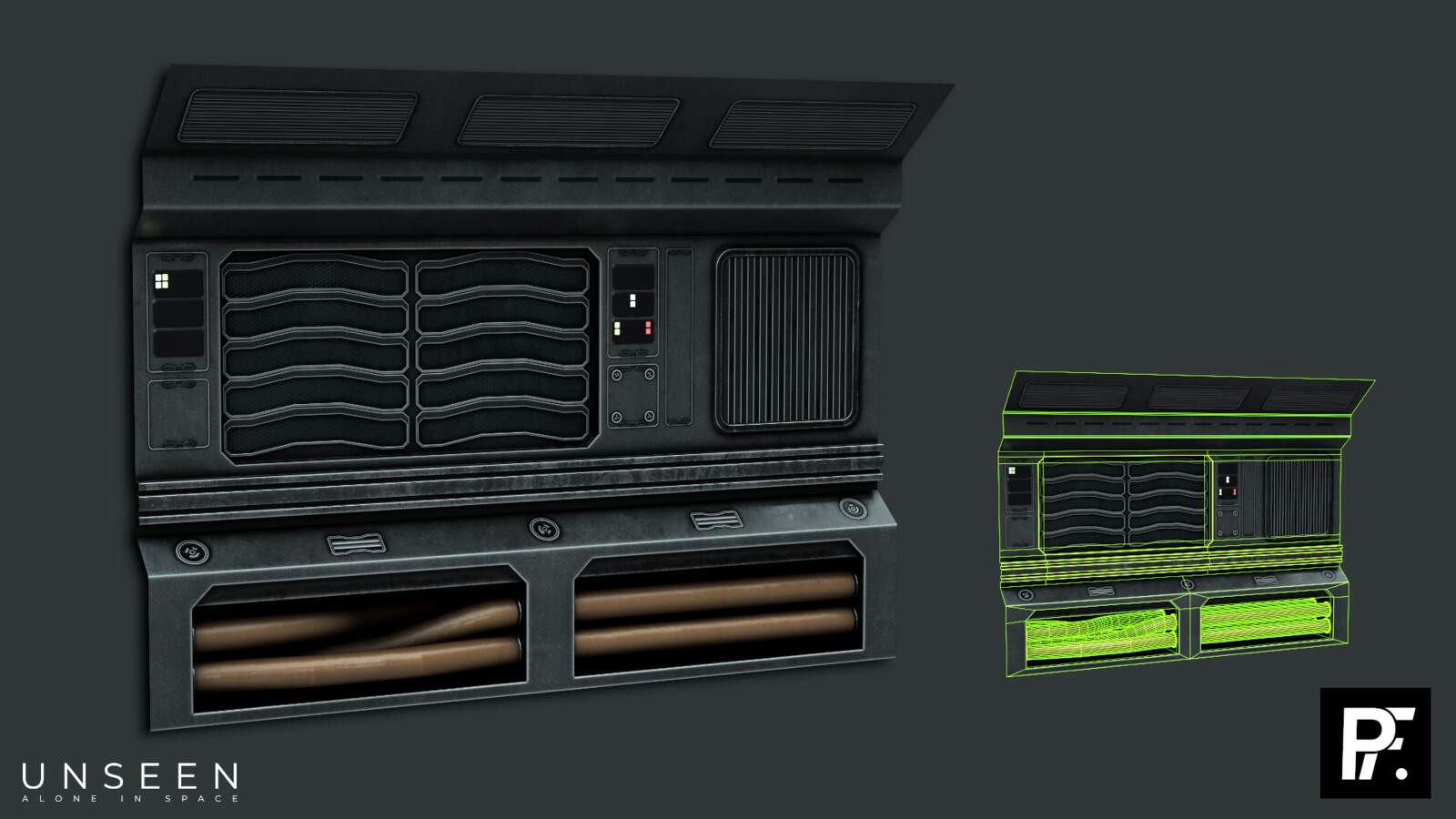 One of the modular assets to build the environments of Unseen