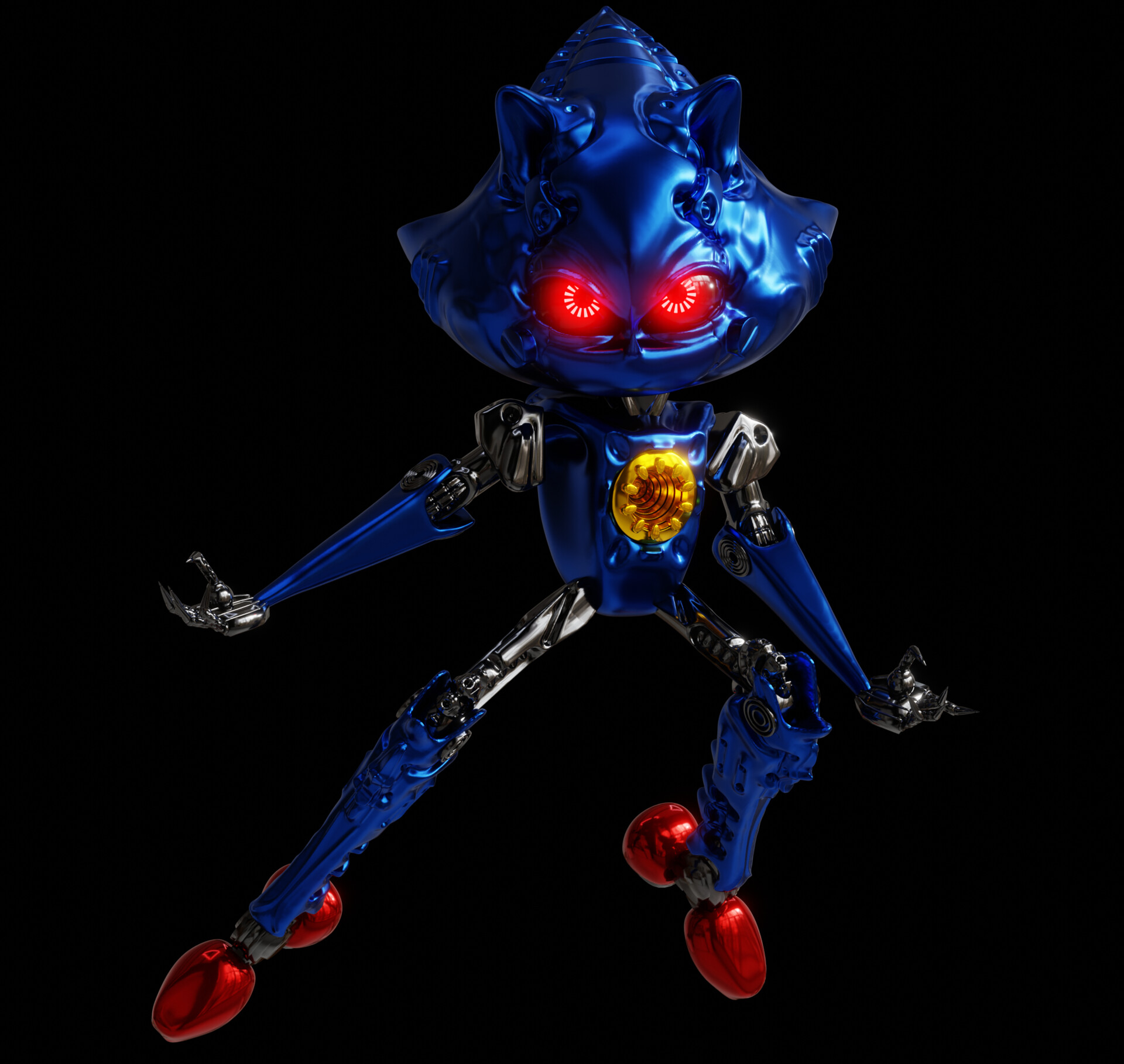 ArtStation Metal Sonic Fan Art
