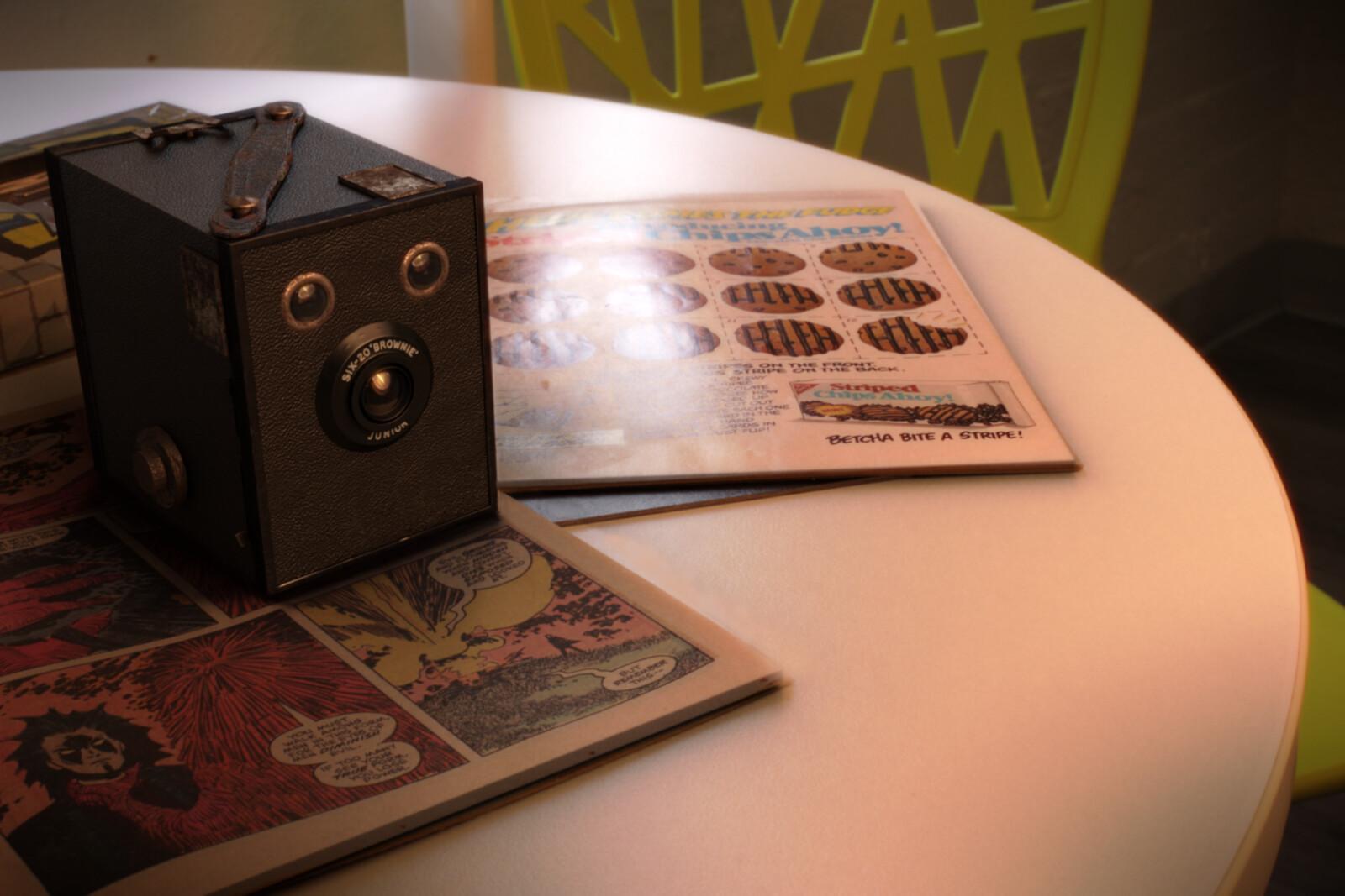 Kodak Box Brownie Junior Compositing Piece