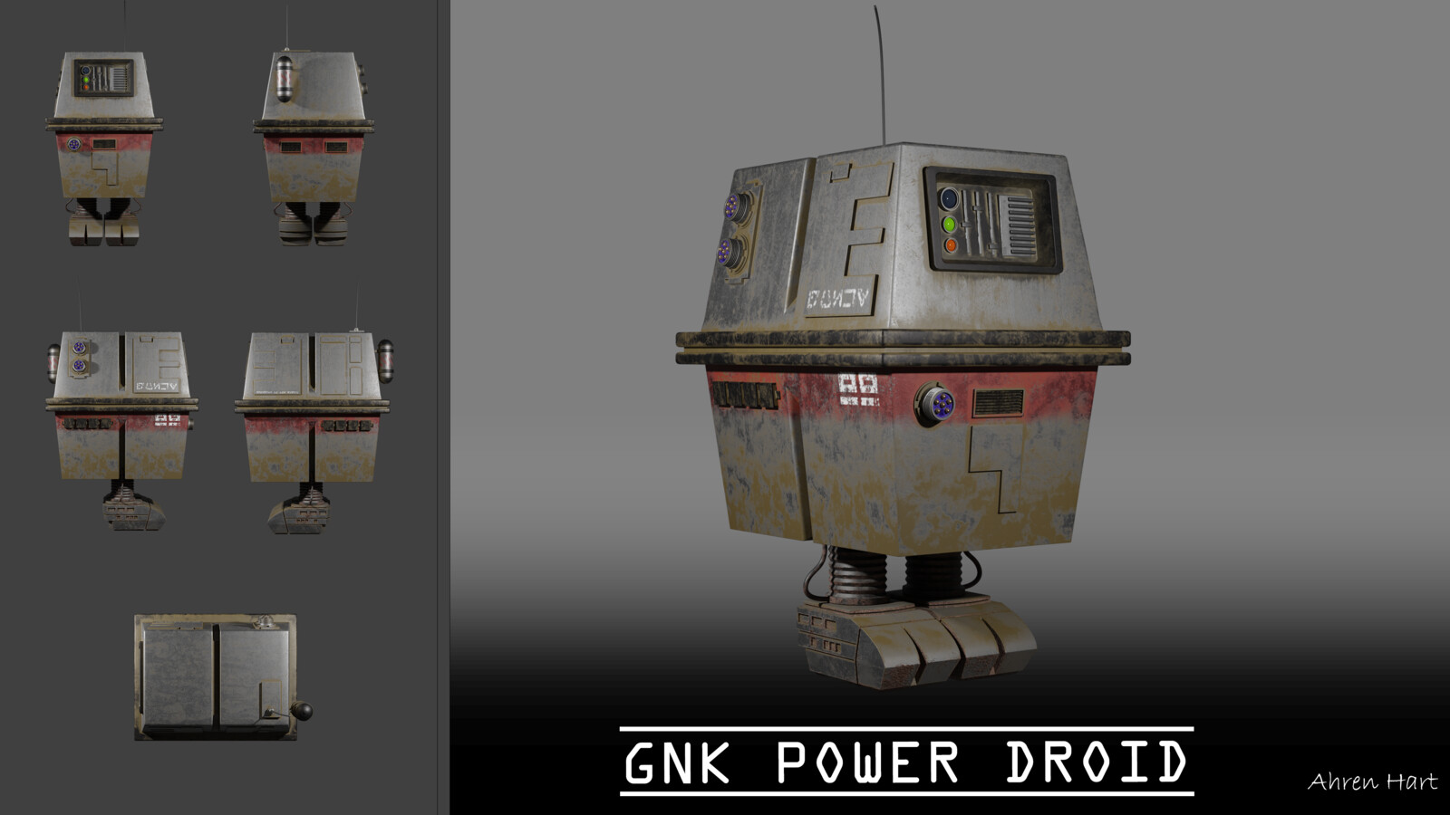 Star Wars Gonk Droid Clean & Dirty