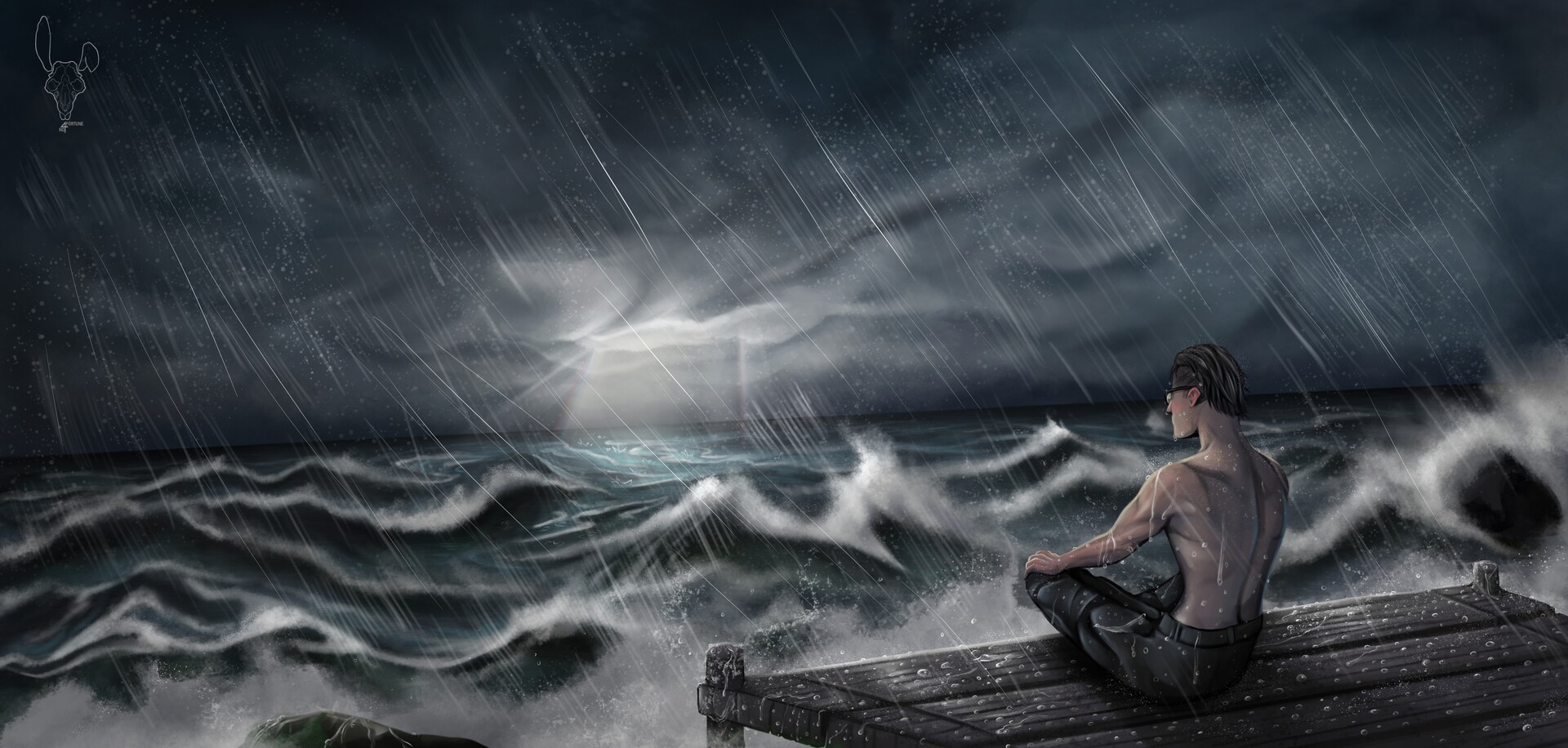 Artstation the rain will stop soon