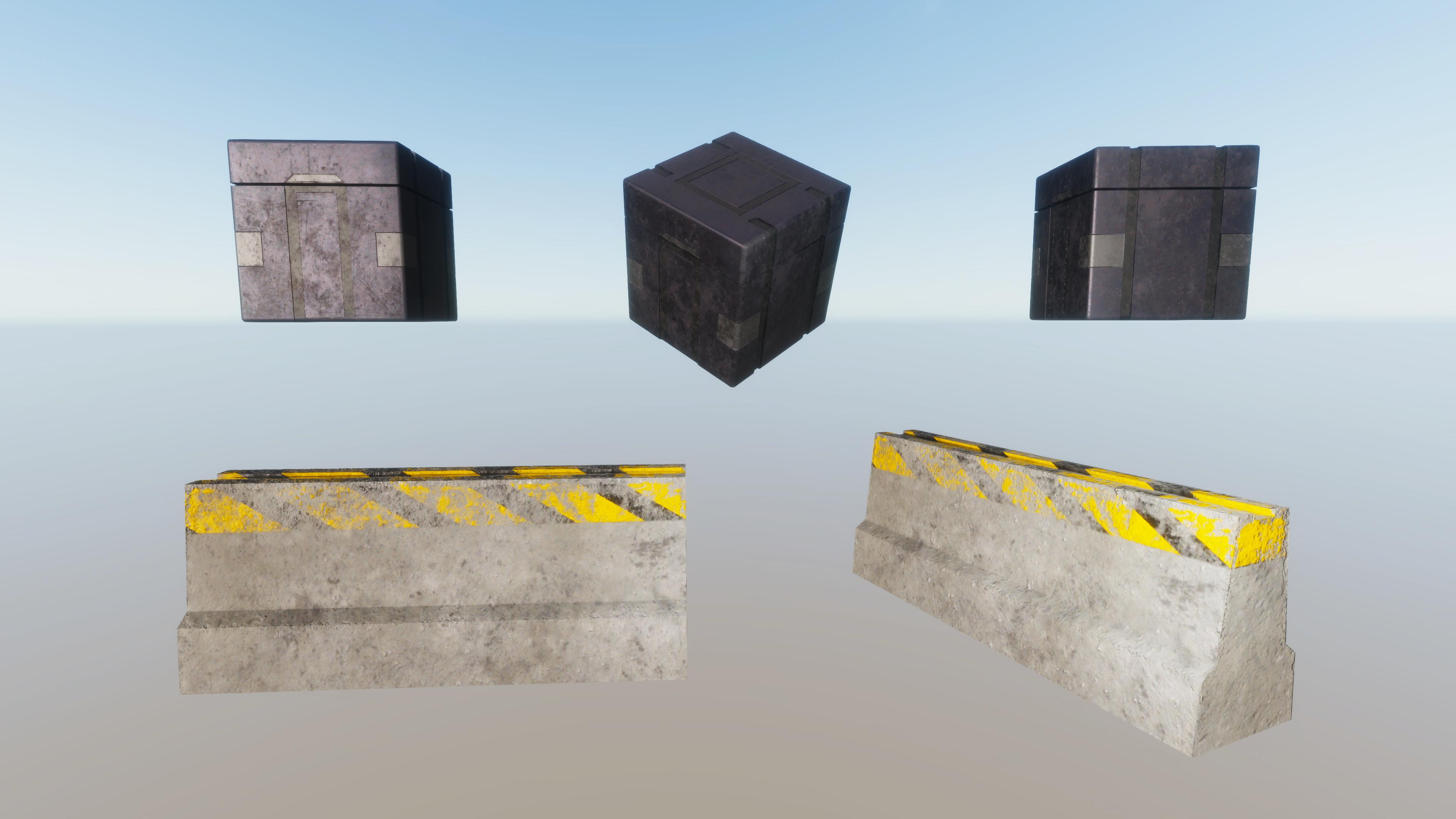 Crates and Barriers