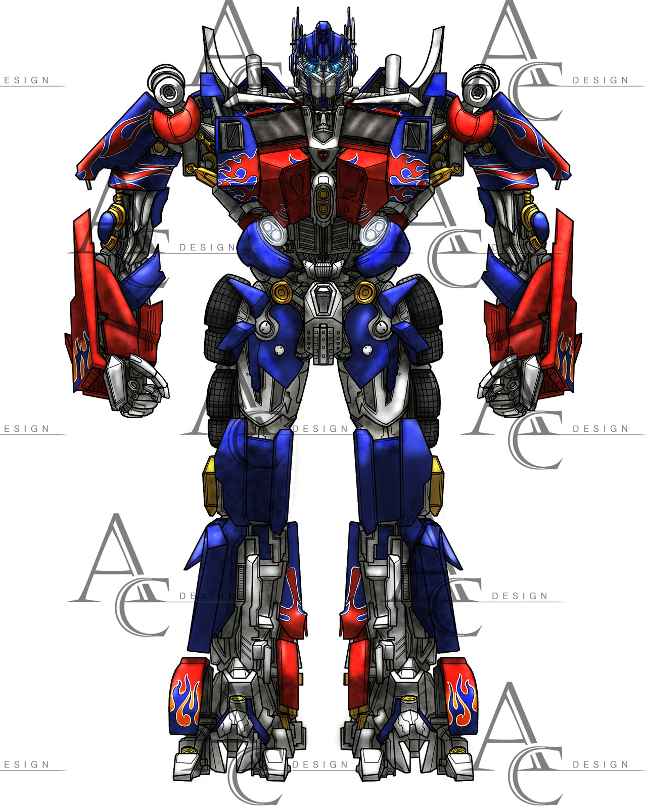Kram Bayverse Transformers Cybertronian Scale Chart (ONGOING PROJECT)