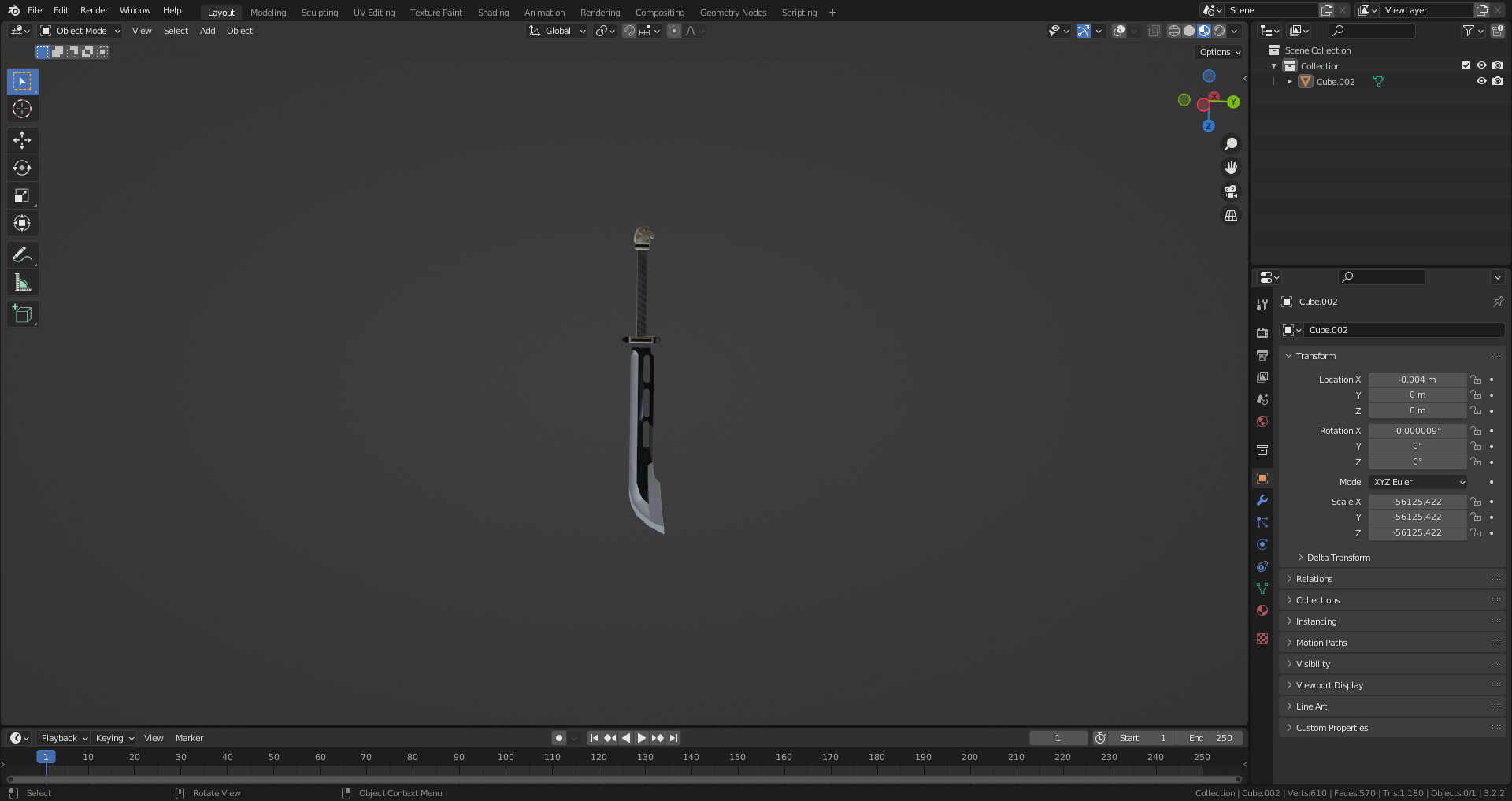 ArtStation Project Zomboid weapon models From my first model, to...