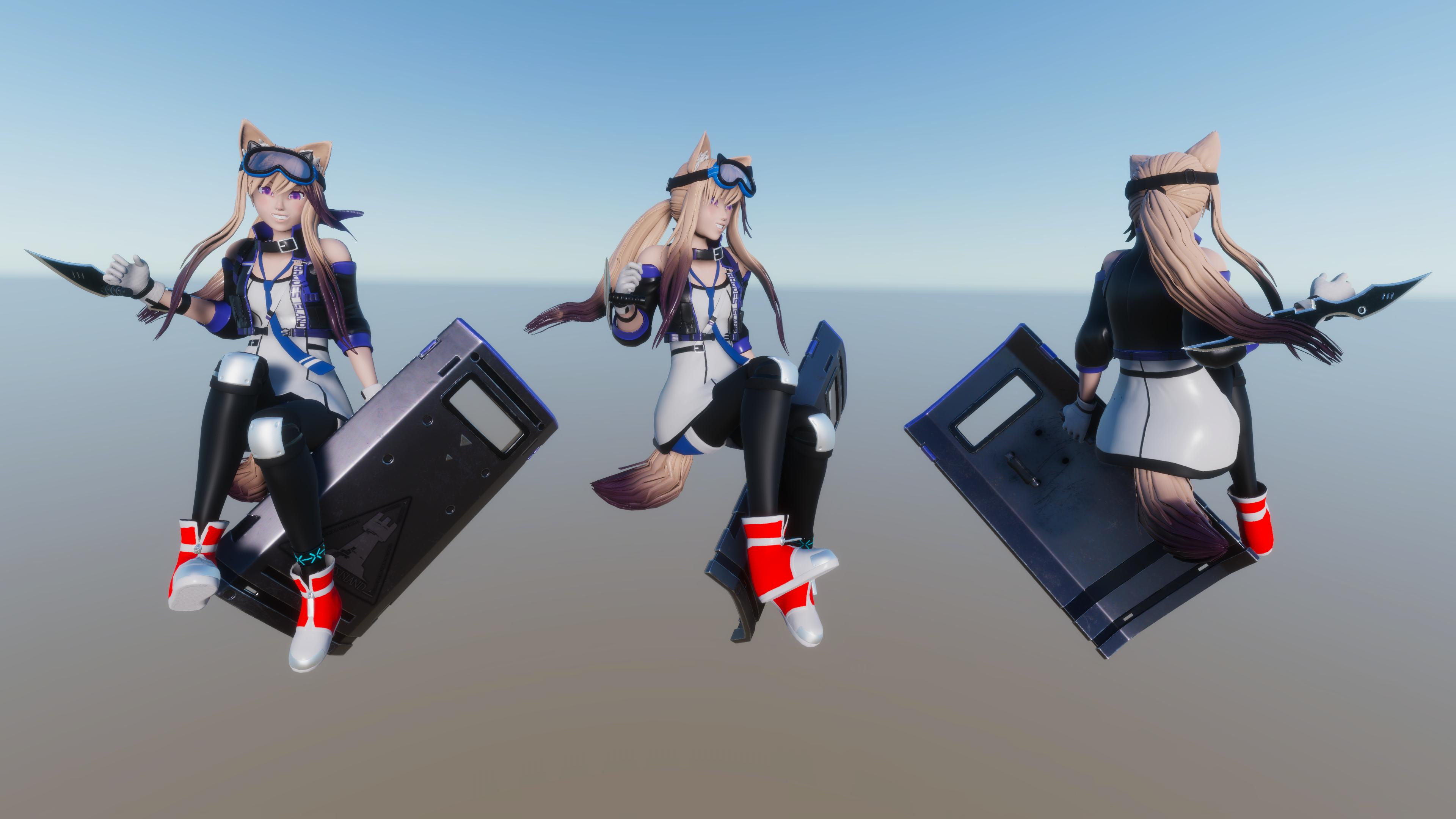 Character Model - Materials