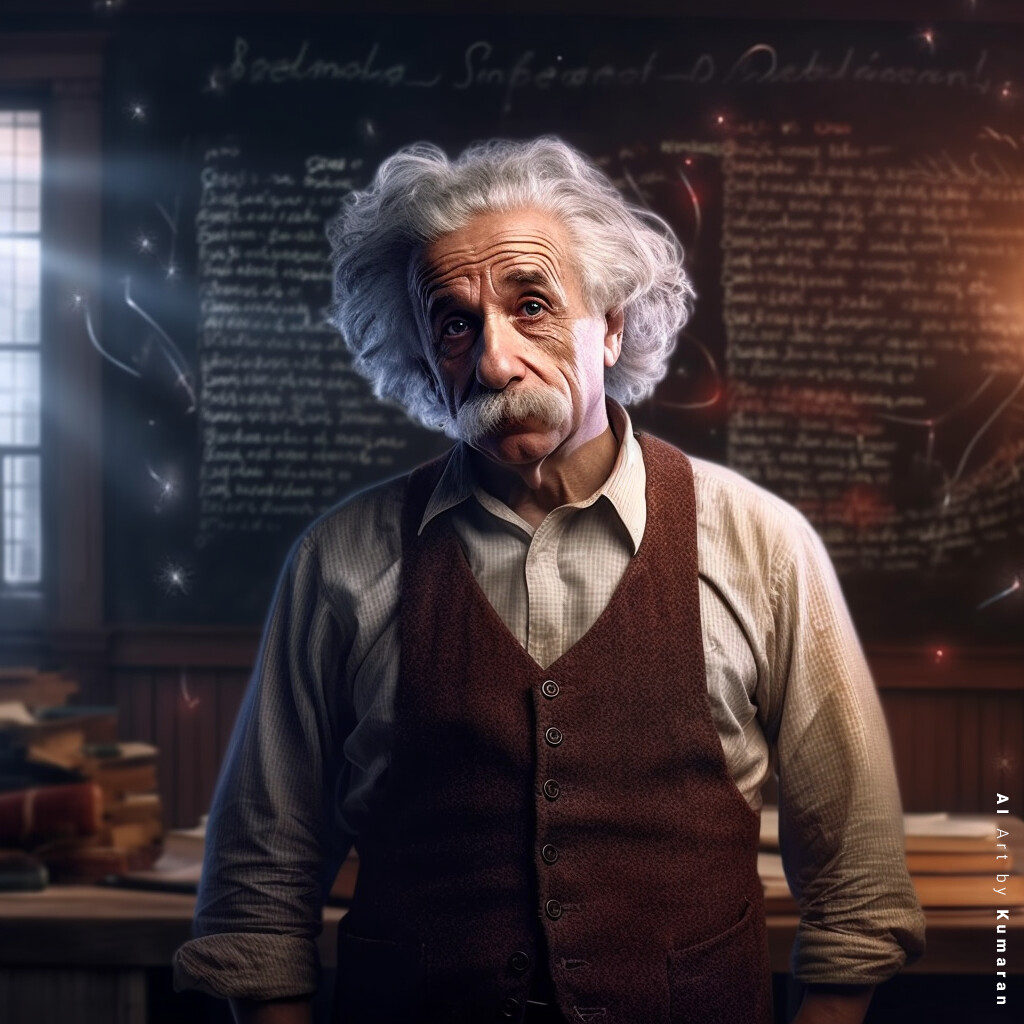 Einstein　ArtStation　Albert