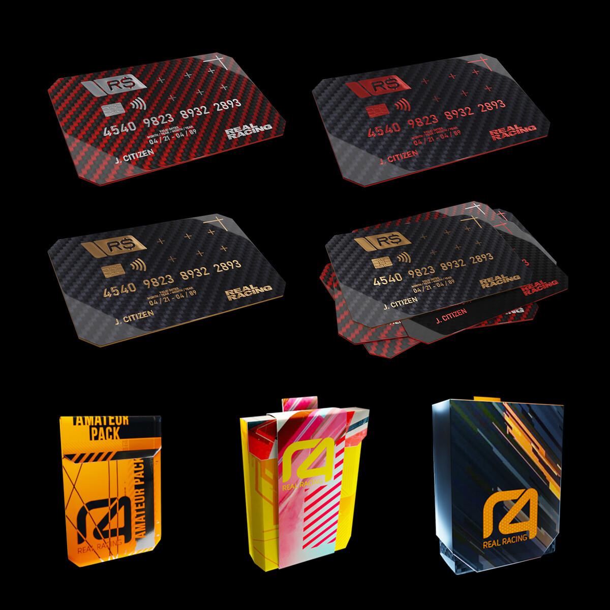 3D GUI Objects 