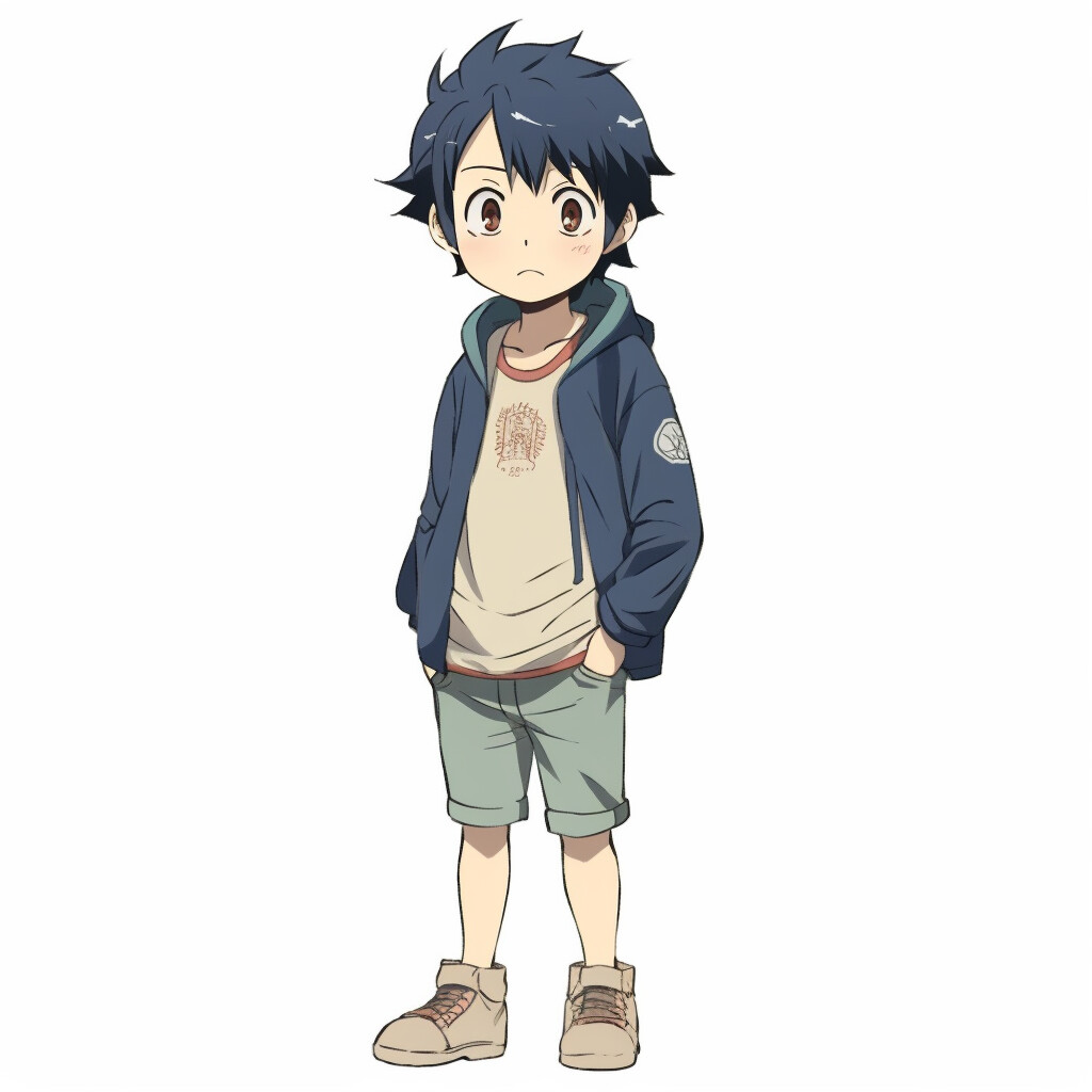 anime little kid boy