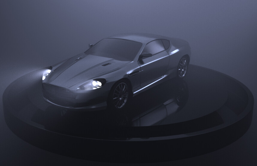 Artstation - Aston Martin Db9 2005 Model