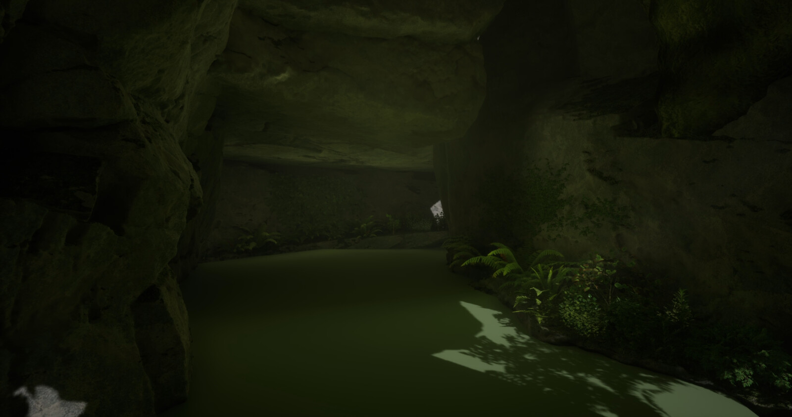 The green color evokes a feeling of comfort which is perfect for the beginning of the level since this zone is for players to get used to everything.