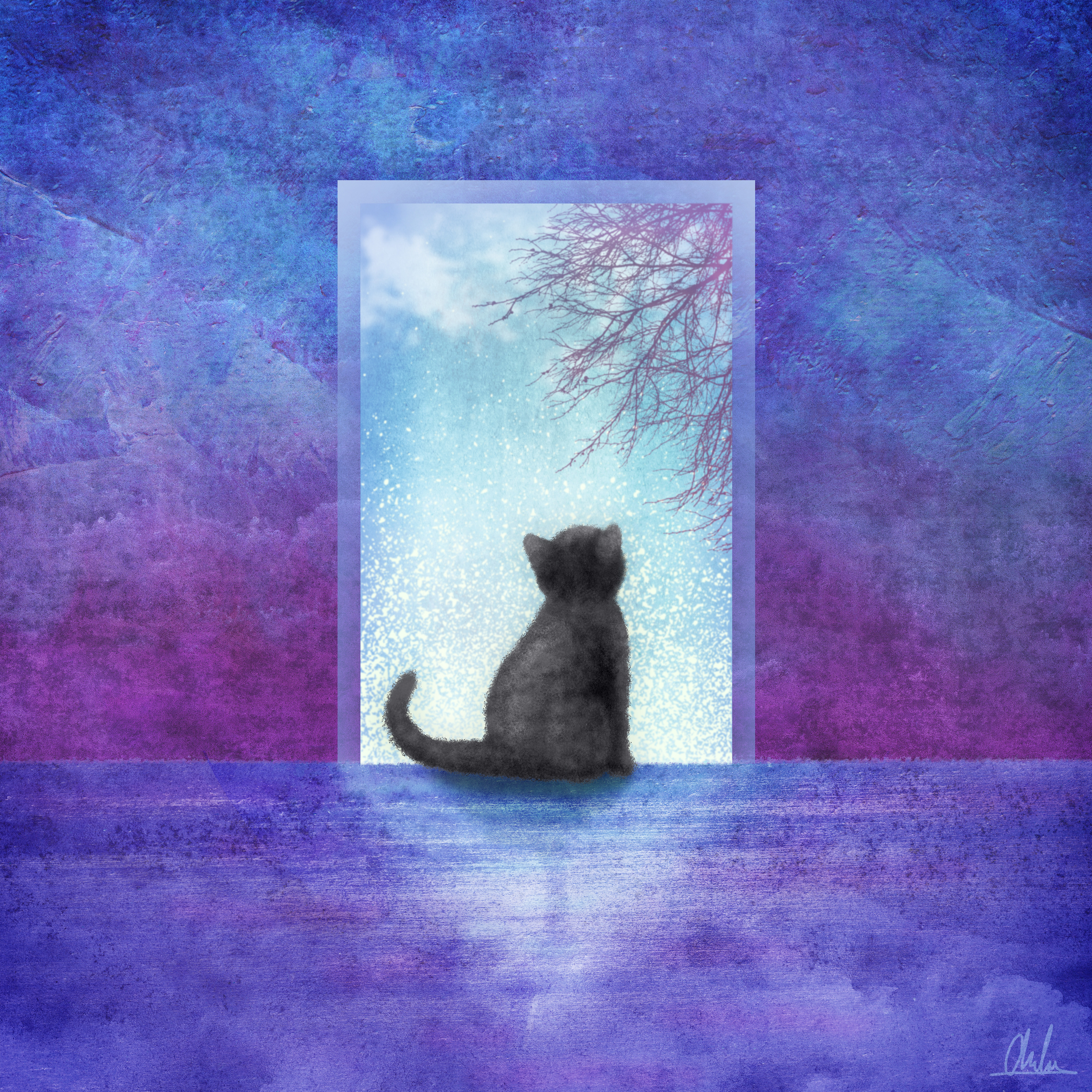 Kitten Dreams - full illustration