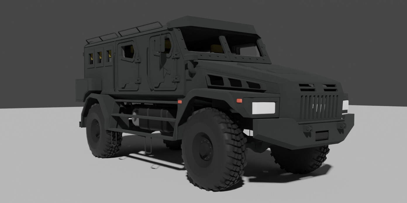 EREMA GEP - Kamaz-43501 Patrol КамАЗ-43501 Патруль