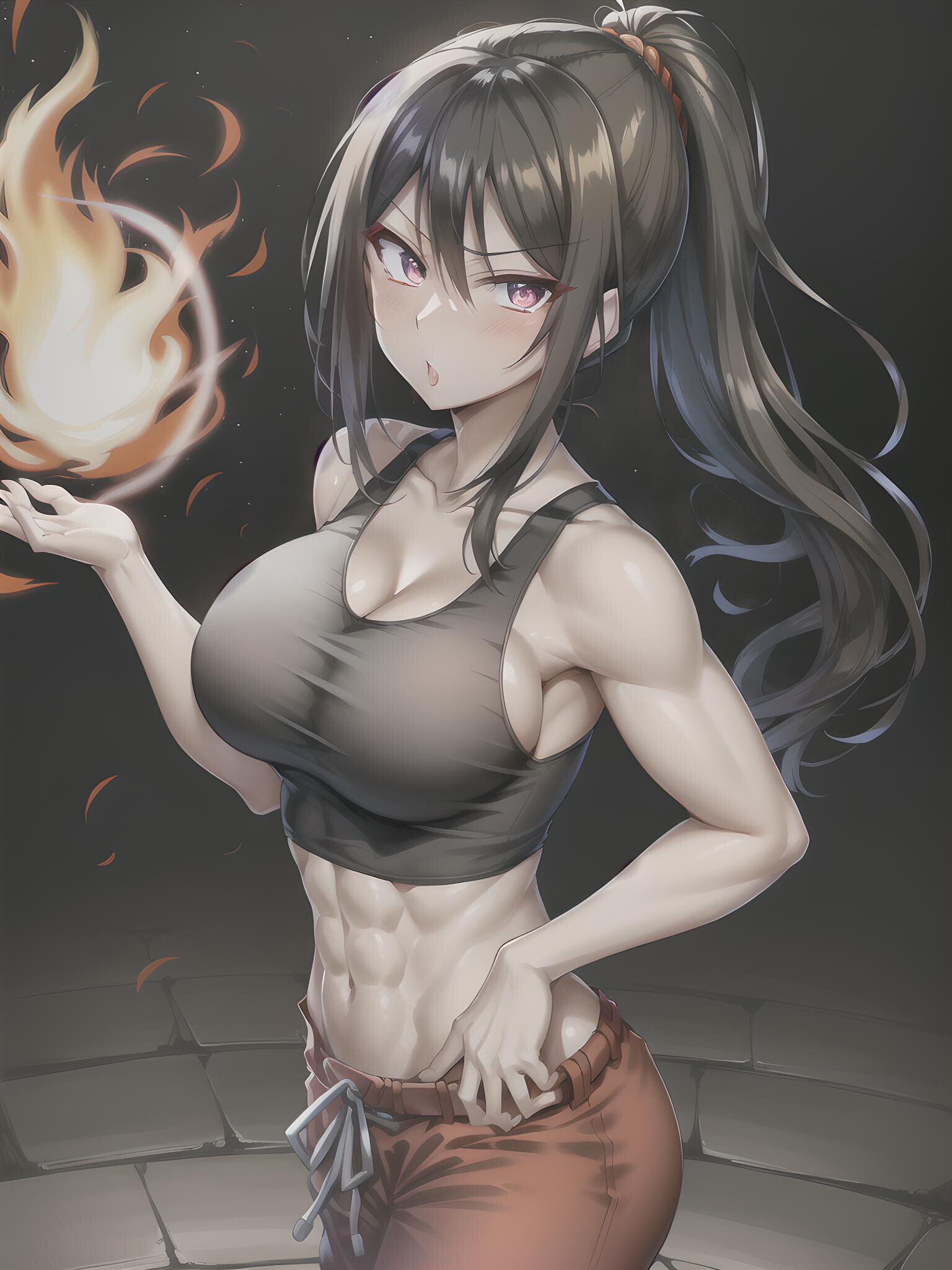 ArtStation - Maki (Fire force)