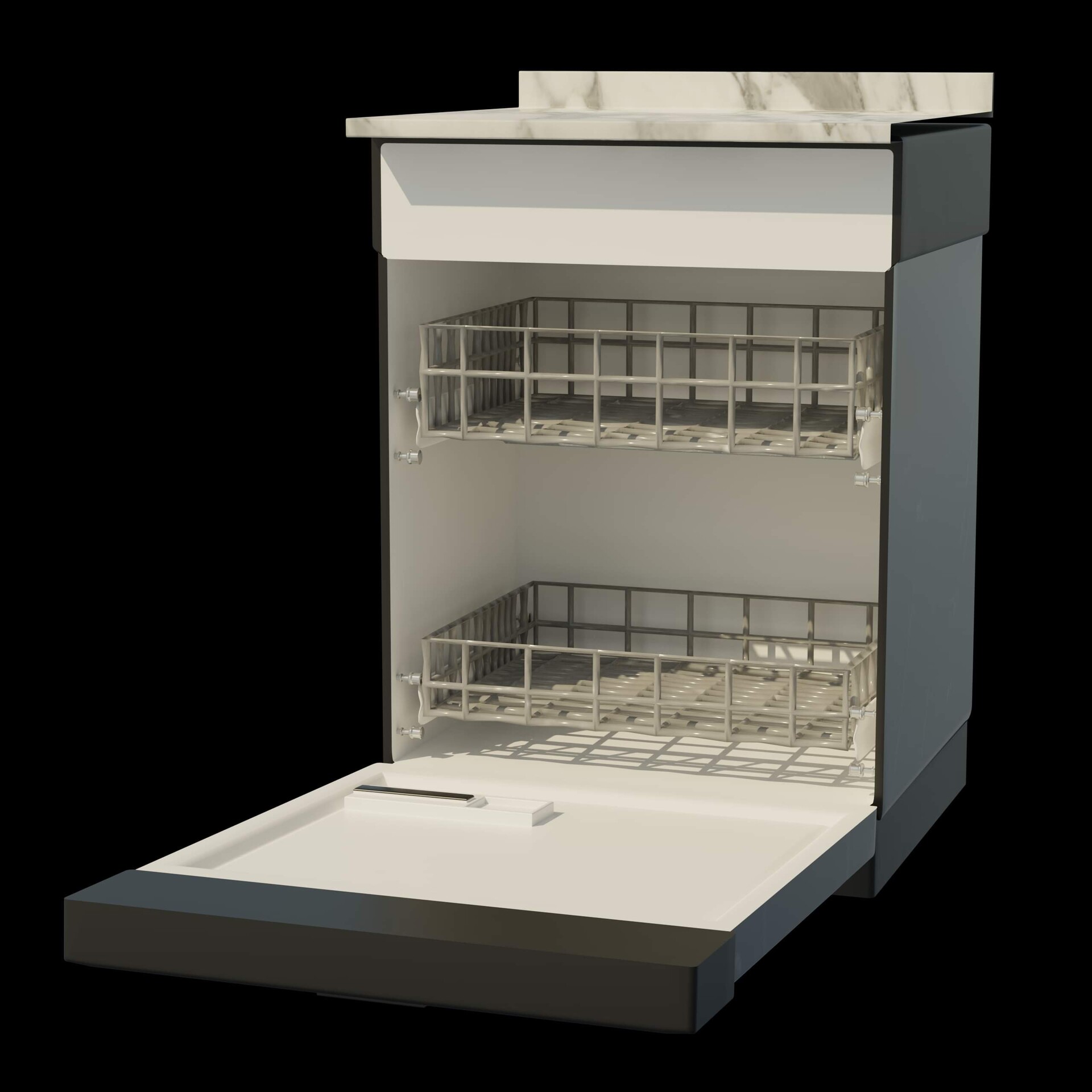 ArtStation Dishwasher Game Asset for Indie Horror Game “Special Delivery”